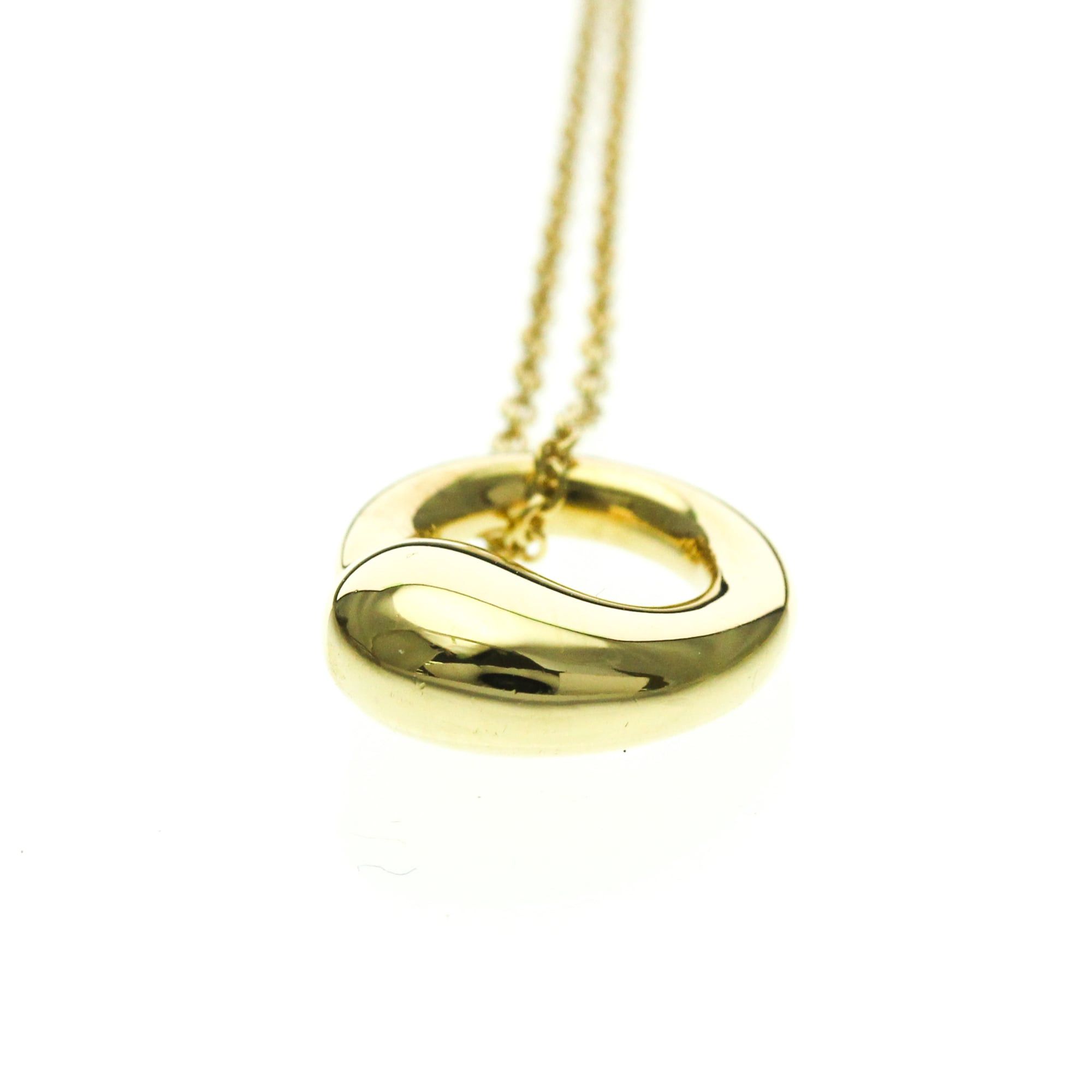 Tiffany & Co. Tiffany Eternal Circle Necklace Yellow Gold (18K) No Stone Men,Women Fashion Pendant Necklace (Gold) Size ONE SIZE - 4 Thumbnail