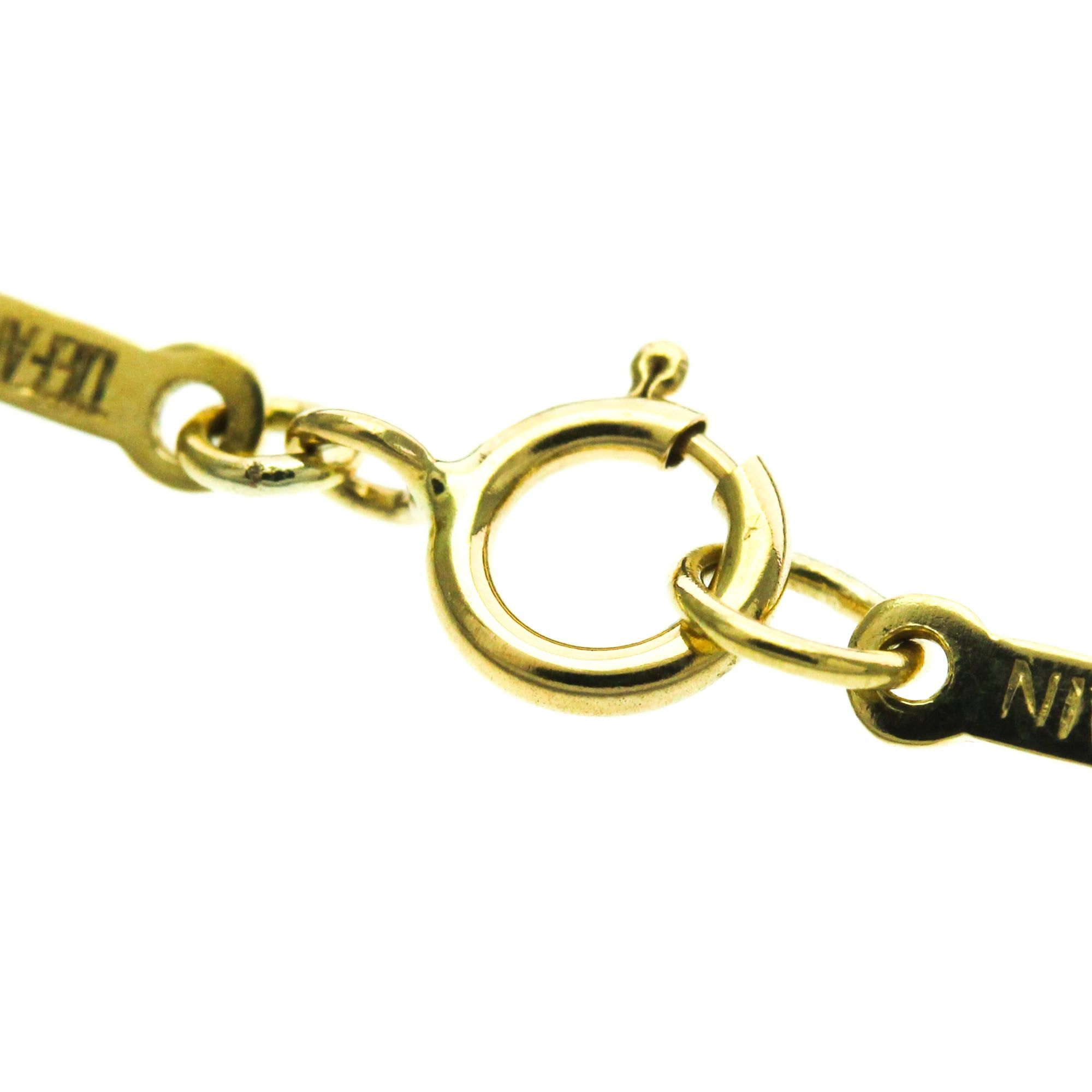 Tiffany & Co. Tiffany Eternal Circle Necklace Yellow Gold (18K) No Stone Men,Women Fashion Pendant Necklace (Gold) Size ONE SIZE - 10 Thumbnail