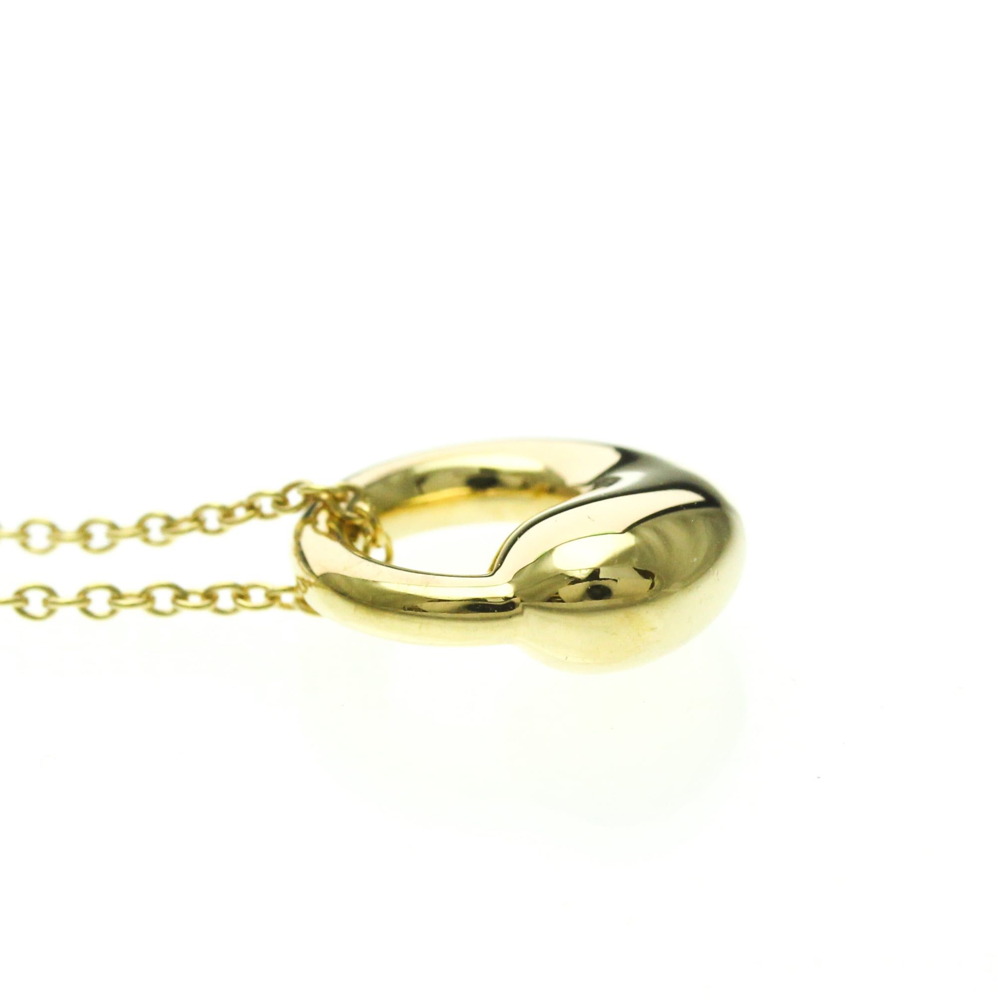 Tiffany & Co. Tiffany Eternal Circle Necklace Yellow Gold (18K) No Stone Men,Women Fashion Pendant Necklace (Gold) Size ONE SIZE - 5 Thumbnail