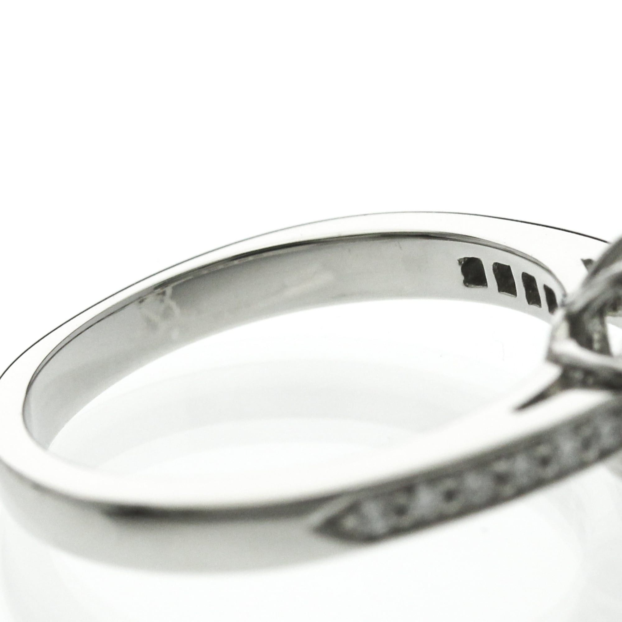Tiffany & Co. Tiffany Flora Diamond Ring Platinum Fashion Diamond Band Ring Silver Size ONE SIZE - 8 Thumbnail