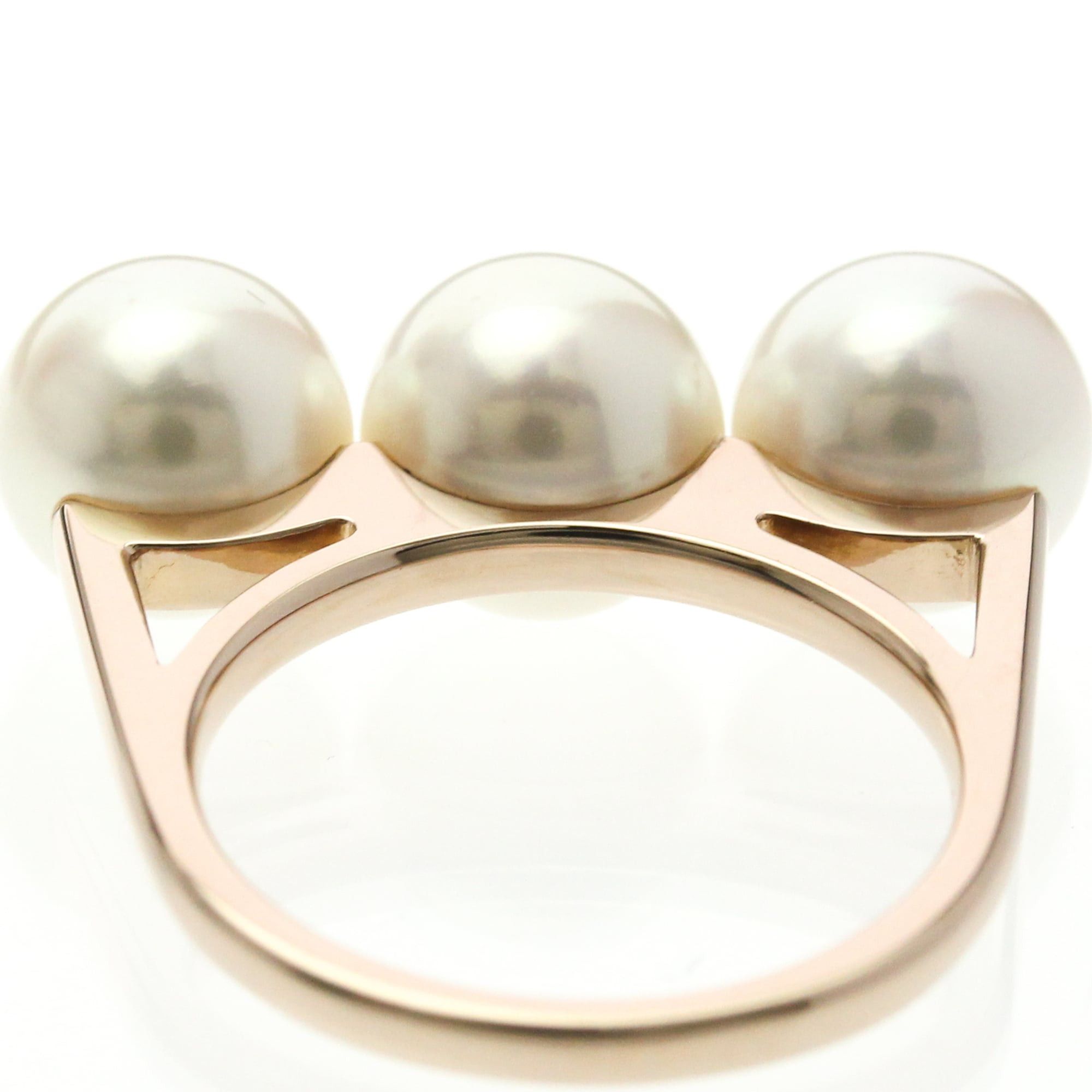 Other Tasaki Balance Neo Ring Pink Gold (18K) Fashion Pearl Band Ring Pink Gold Size ONE SIZE - 7 Thumbnail