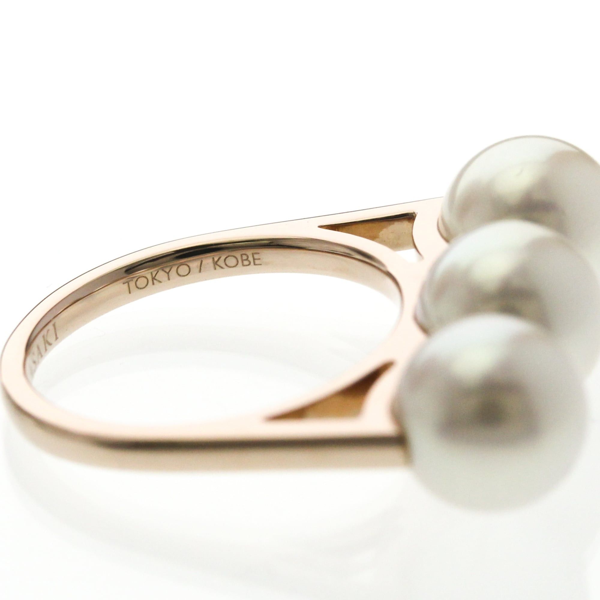 Other Tasaki Balance Neo Ring Pink Gold (18K) Fashion Pearl Band Ring Pink Gold Size ONE SIZE - 8 Thumbnail