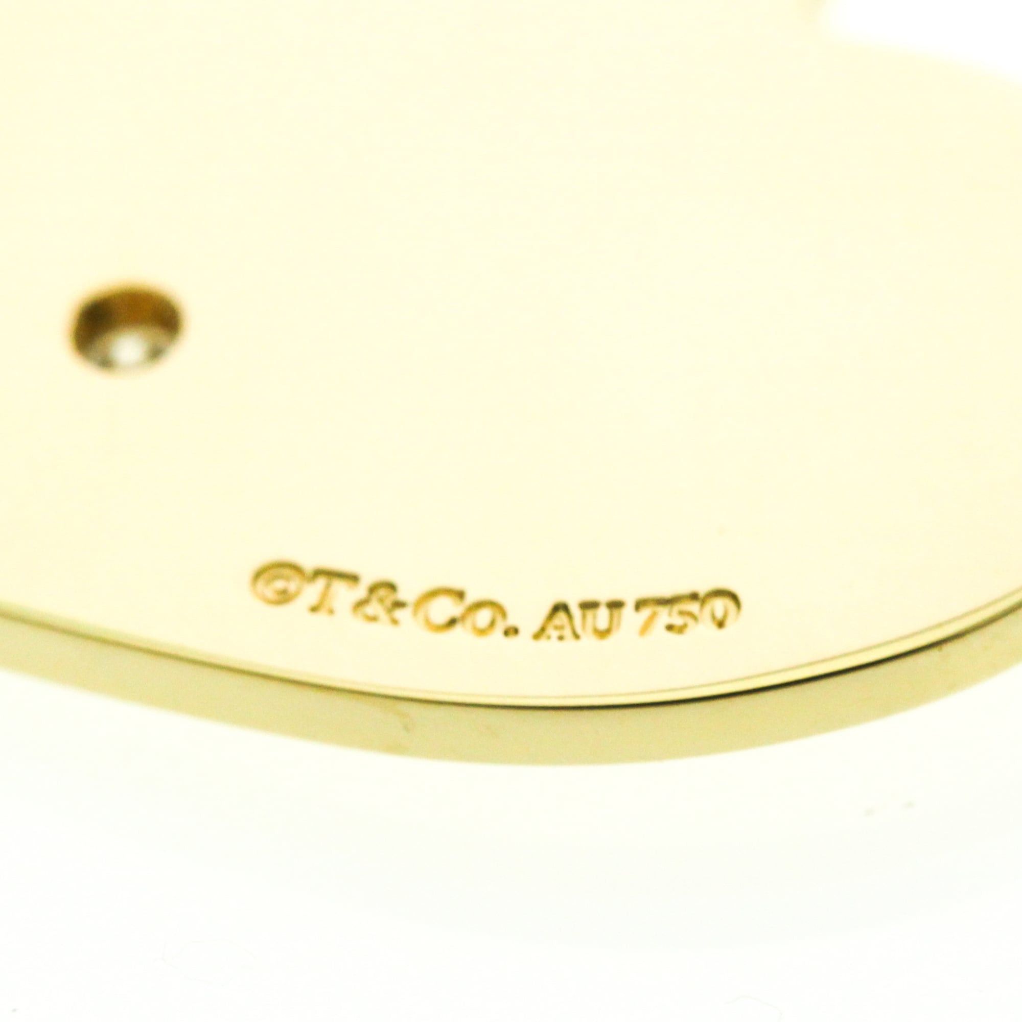 Tiffany & Co. Tiffany Heart Pendant Top With 1 Diamond Yellow Gold (18K) Diamond Men,Women Fashion Pendant Necklace (Gold) Size ONE SIZE - 8 Thumbnail
