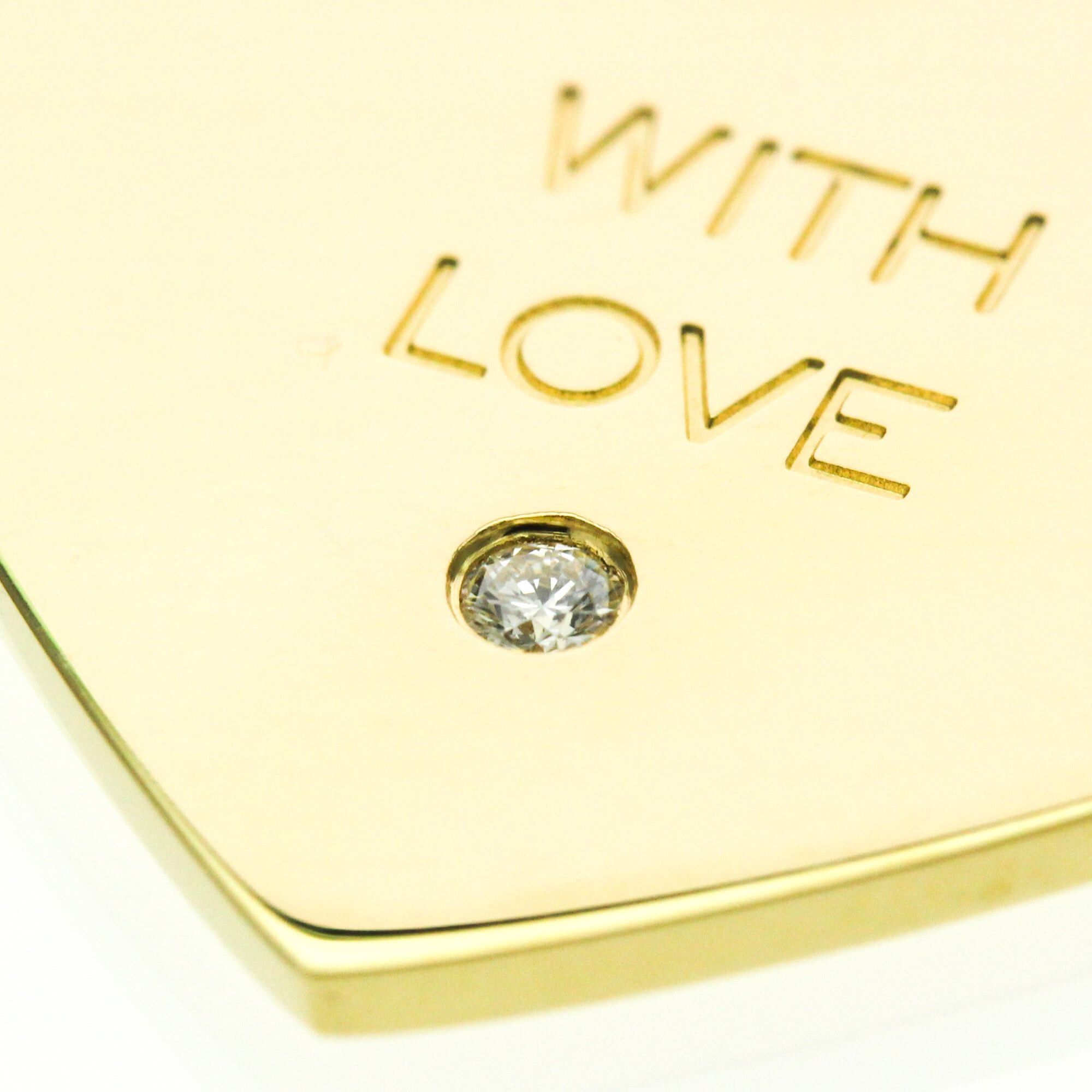 Tiffany & Co. Tiffany Heart Pendant Top With 1 Diamond Yellow Gold (18K) Diamond Men,Women Fashion Pendant Necklace (Gold) Size ONE SIZE - 7 Thumbnail