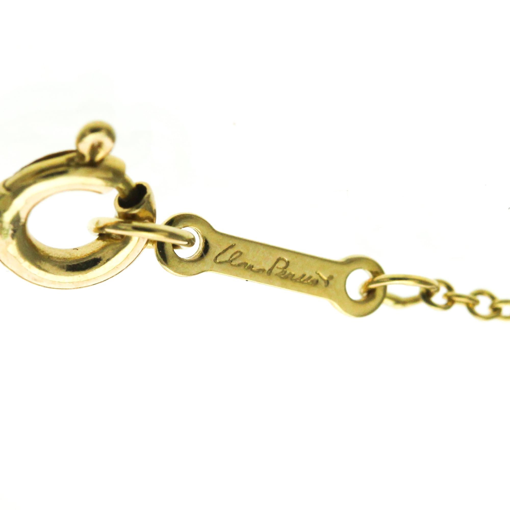 Tiffany & Co. Tiffany Small Cross Necklace Yellow Gold (18K) No Stone Men,Women Fashion Pendant Necklace (Gold) Size ONE SIZE - 11 Thumbnail
