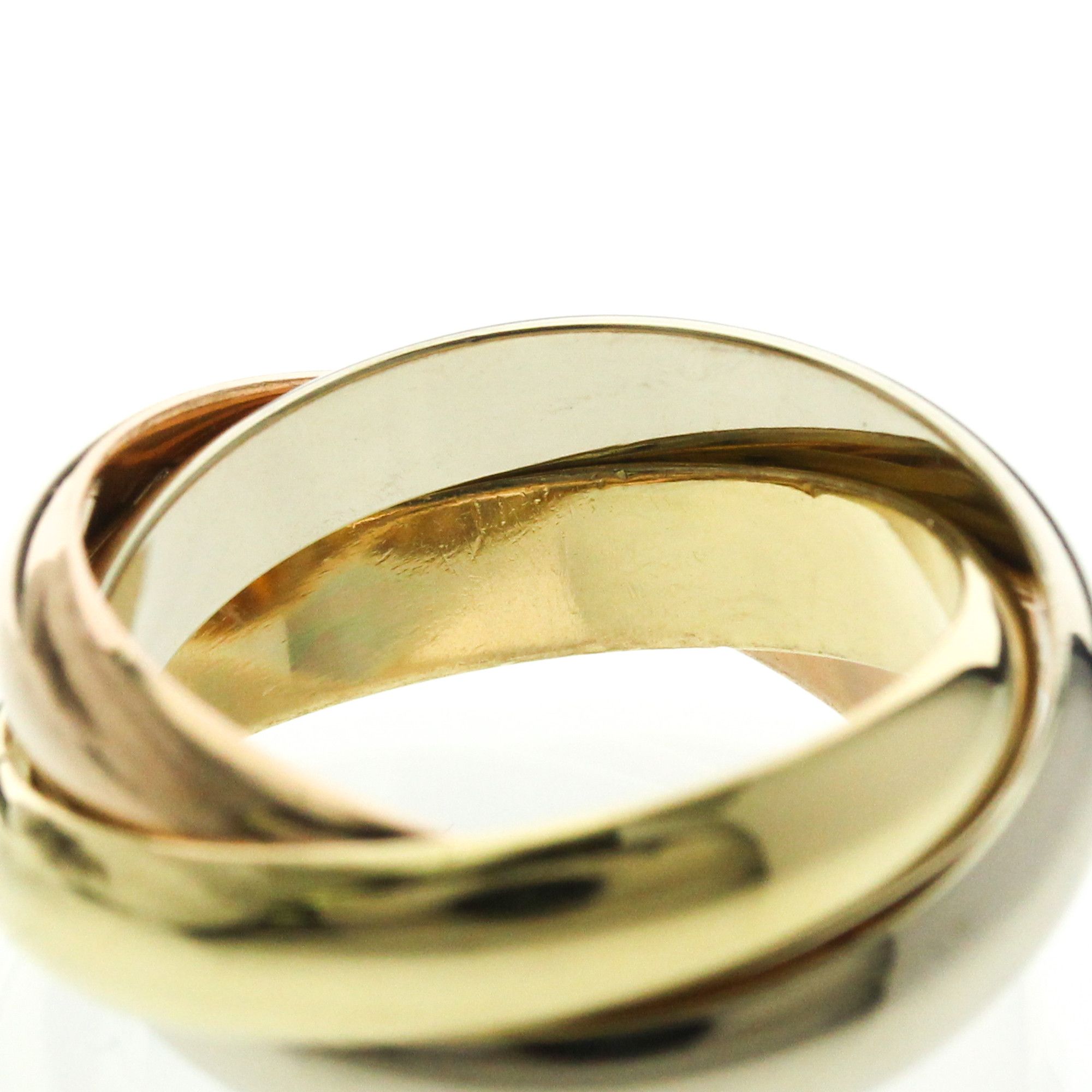 Cartier Cartier Trinity Yellow Gold (18K),Pink Gold (18K),White Gold (18K) Fashion No Stone Band Ring Gold Size ONE SIZE - 9 Thumbnail