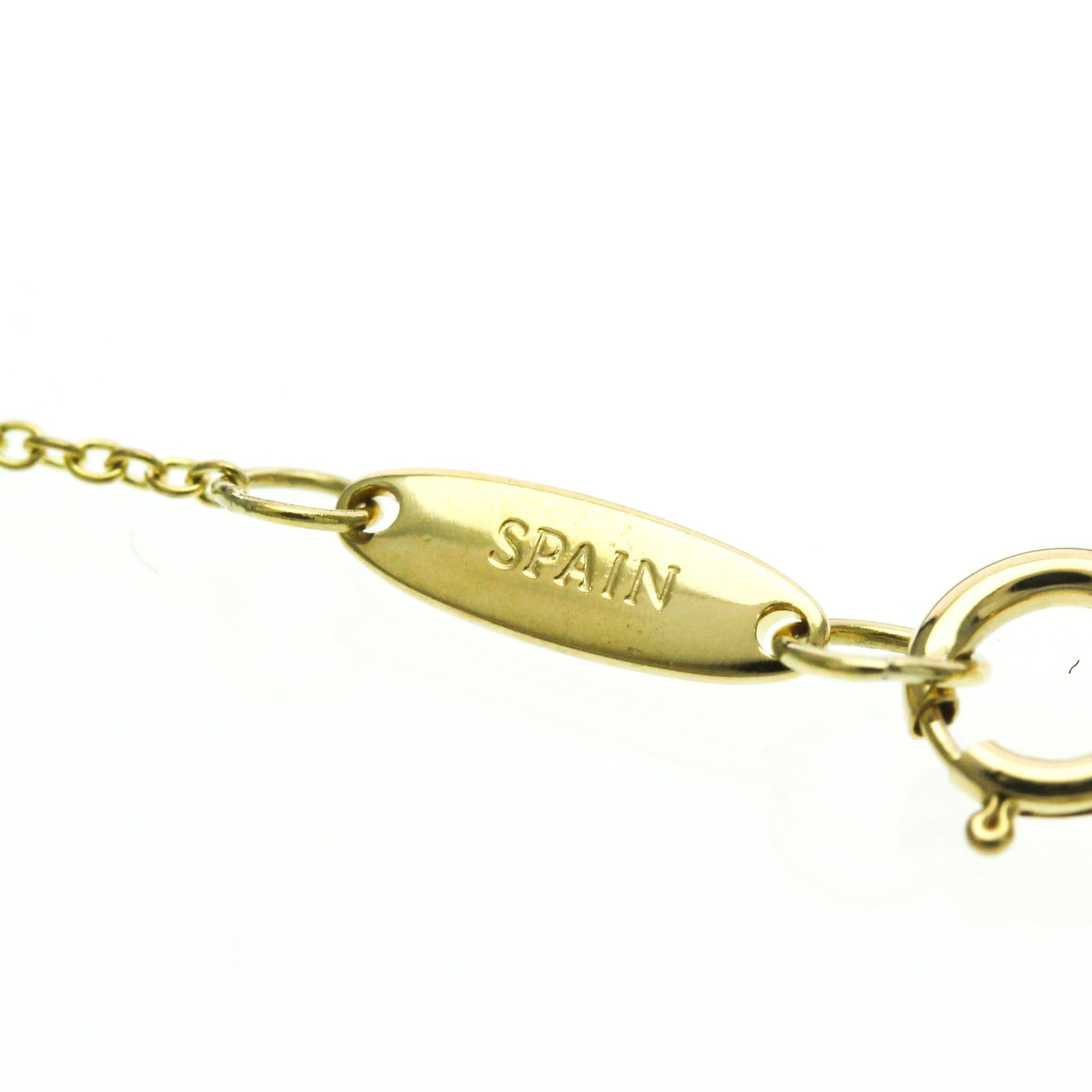 Tiffany & Co. Tiffany Open Teardrop Necklace Yellow Gold (18K) No Stone Women,Men Fashion Pendant Necklace (Gold) Size ONE SIZE - 10 Thumbnail