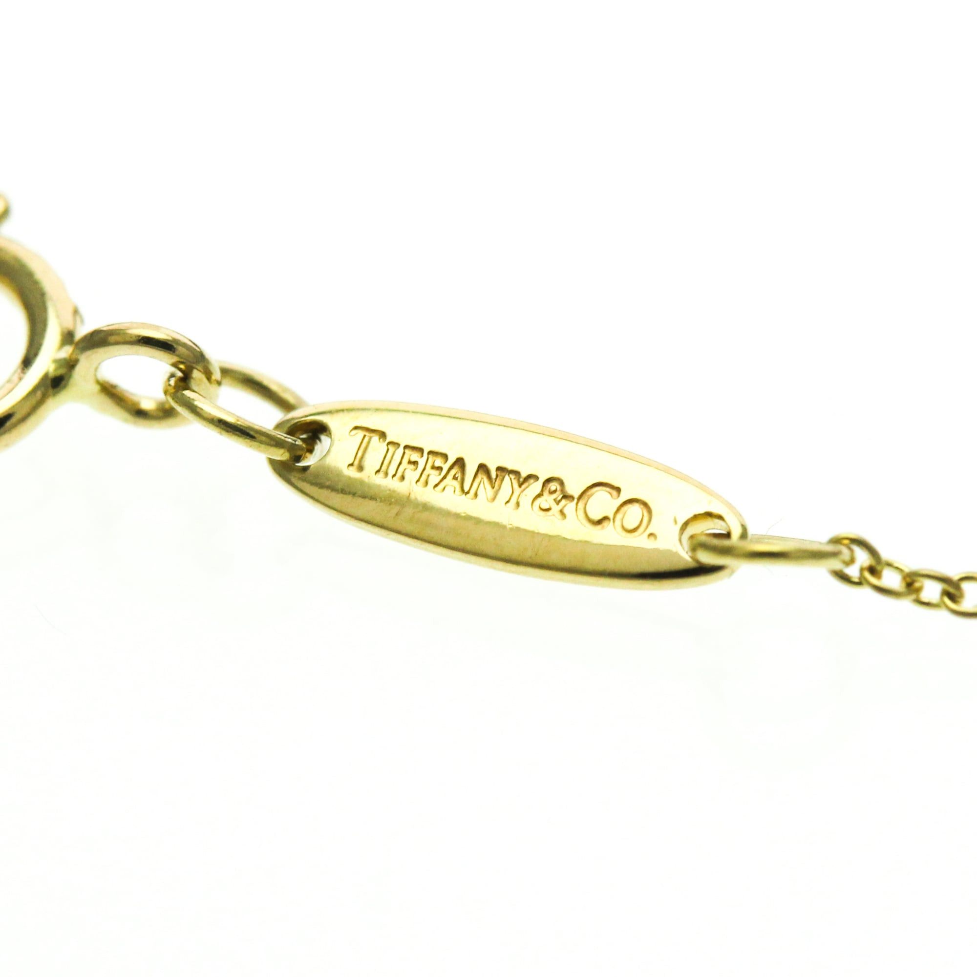 Tiffany & Co. Tiffany Open Teardrop Necklace Yellow Gold (18K) No Stone Women,Men Fashion Pendant Necklace (Gold) Size ONE SIZE - 12 Thumbnail