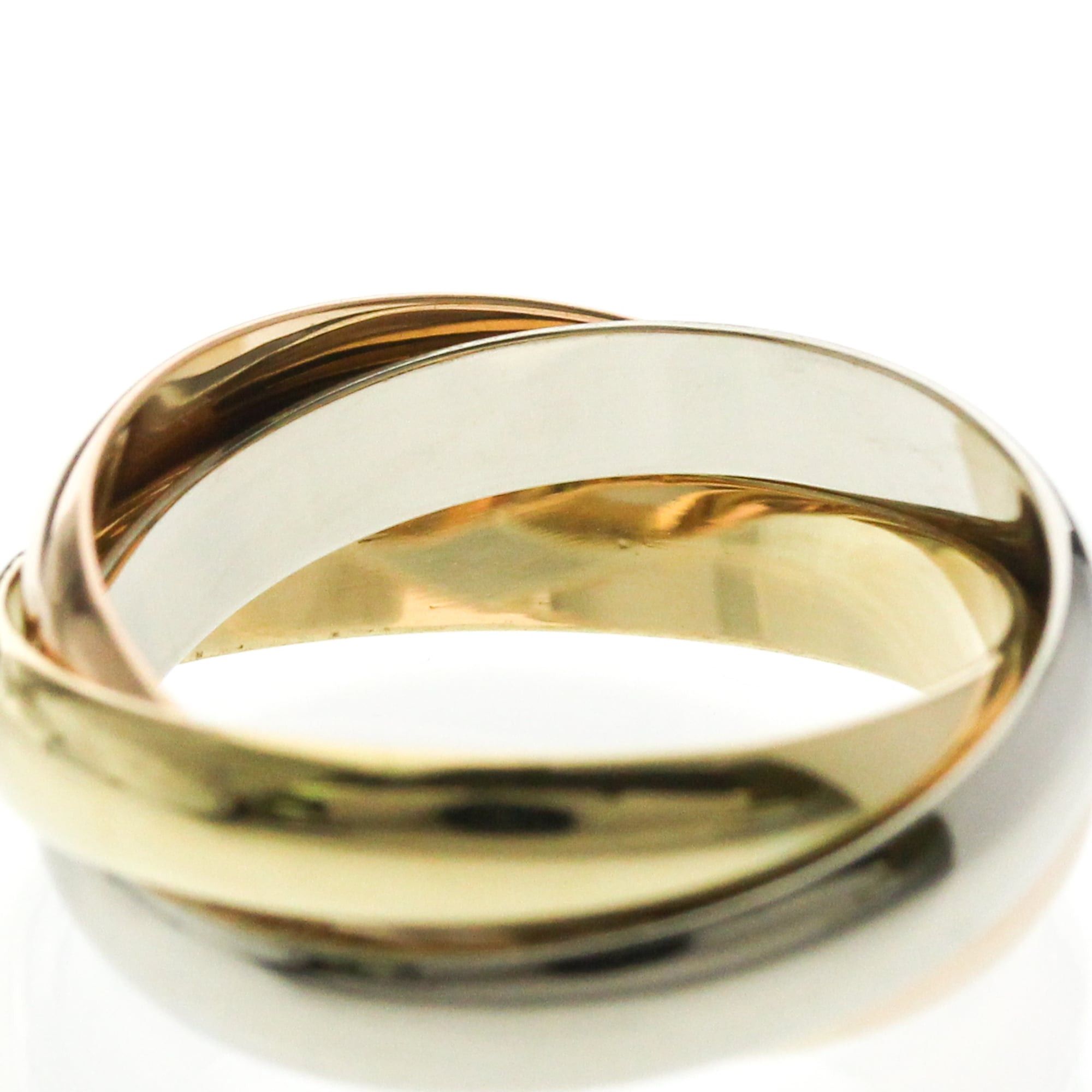Cartier Cartier Trinity Yellow Gold (18K),Pink Gold (18K),White Gold (18K) Fashion No Stone Band Ring Gold Size ONE SIZE - 8 Thumbnail