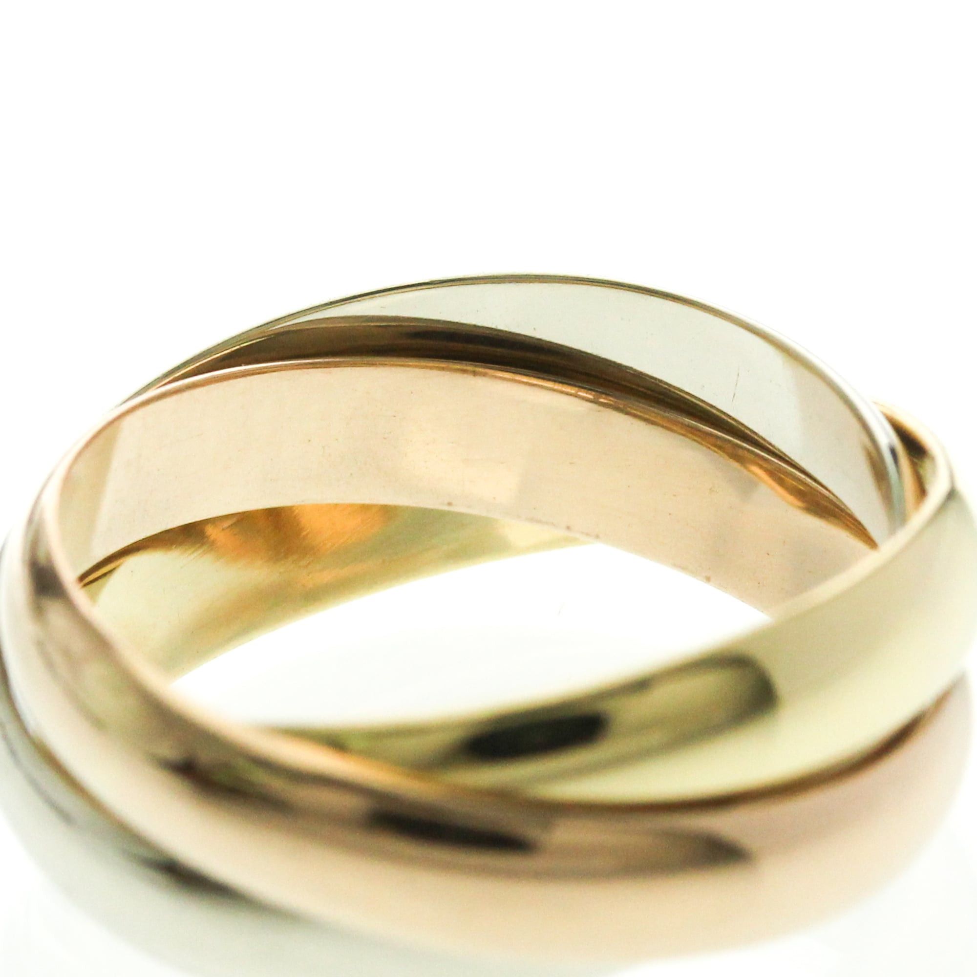 Cartier Cartier Trinity Yellow Gold (18K),Pink Gold (18K),White Gold (18K) Fashion No Stone Band Ring Gold Size ONE SIZE - 7 Thumbnail