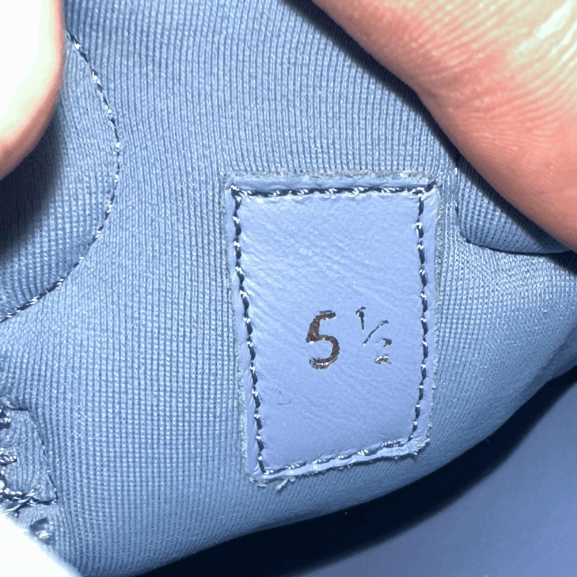 Louis Vuitton Louis Vuitton Casual Denim Blue Lowtop Sneakers 6 Men Size US 6 / EU 39 - 9 Thumbnail