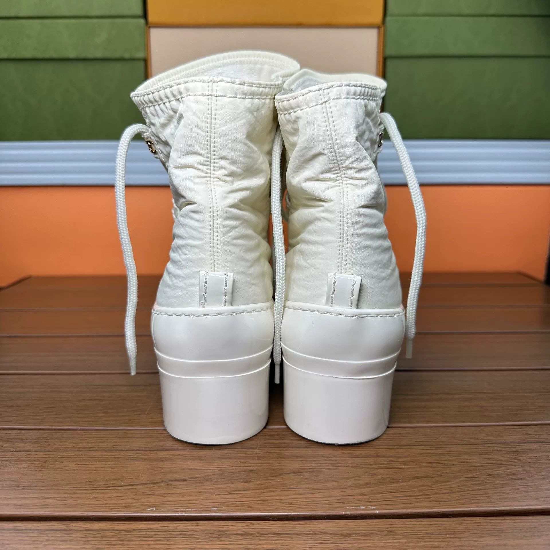 Chanel Chanel White Boots it_38 Women Size US 8 / IT 38 - 6 Thumbnail
