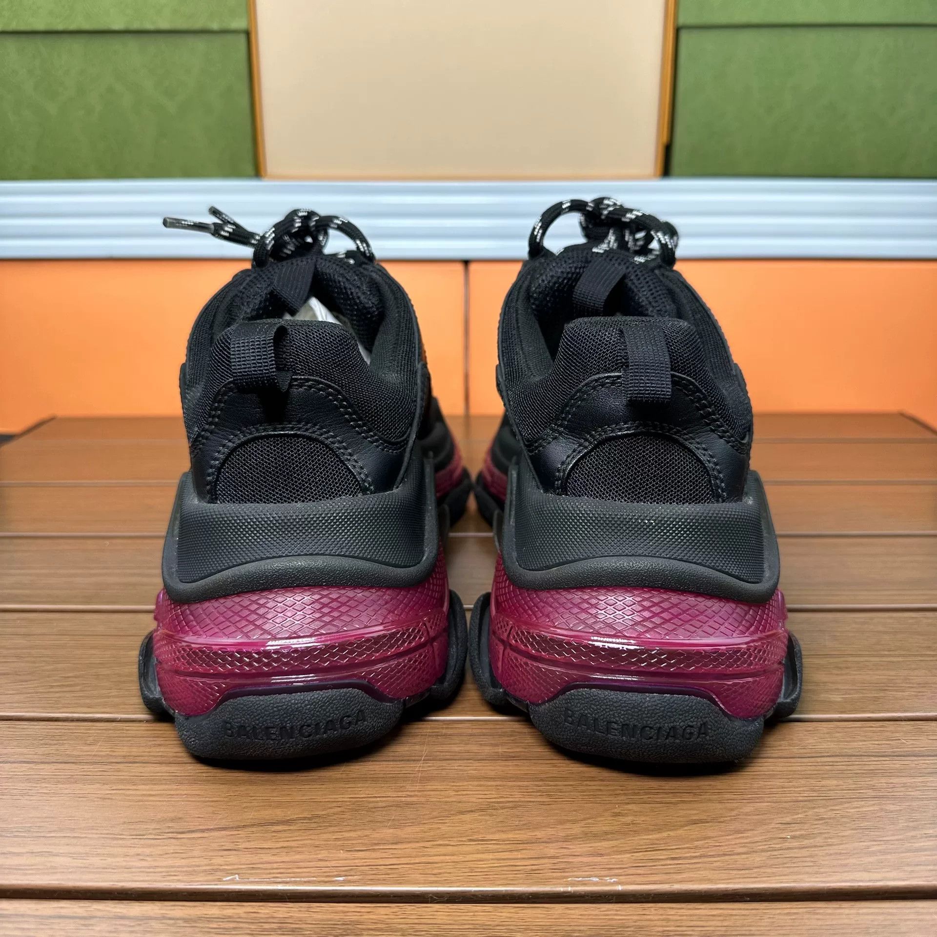 Balenciaga Balenciaga Purple Lowtop Sneakers it_38 Women Size US 8 / IT 38 - 5 Thumbnail