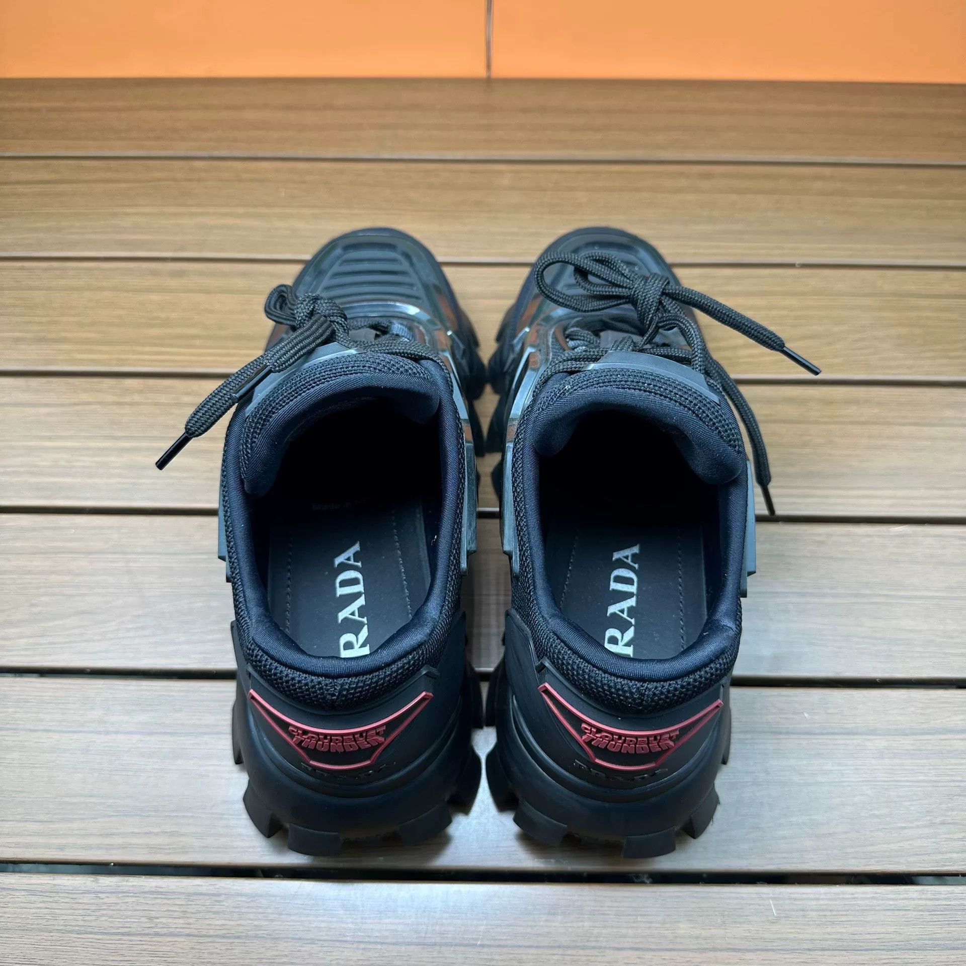 Prada Prada Black Lowtop Sneakers it_36-5 Women Size US 6.5 / IT 36.5 - 6 Thumbnail