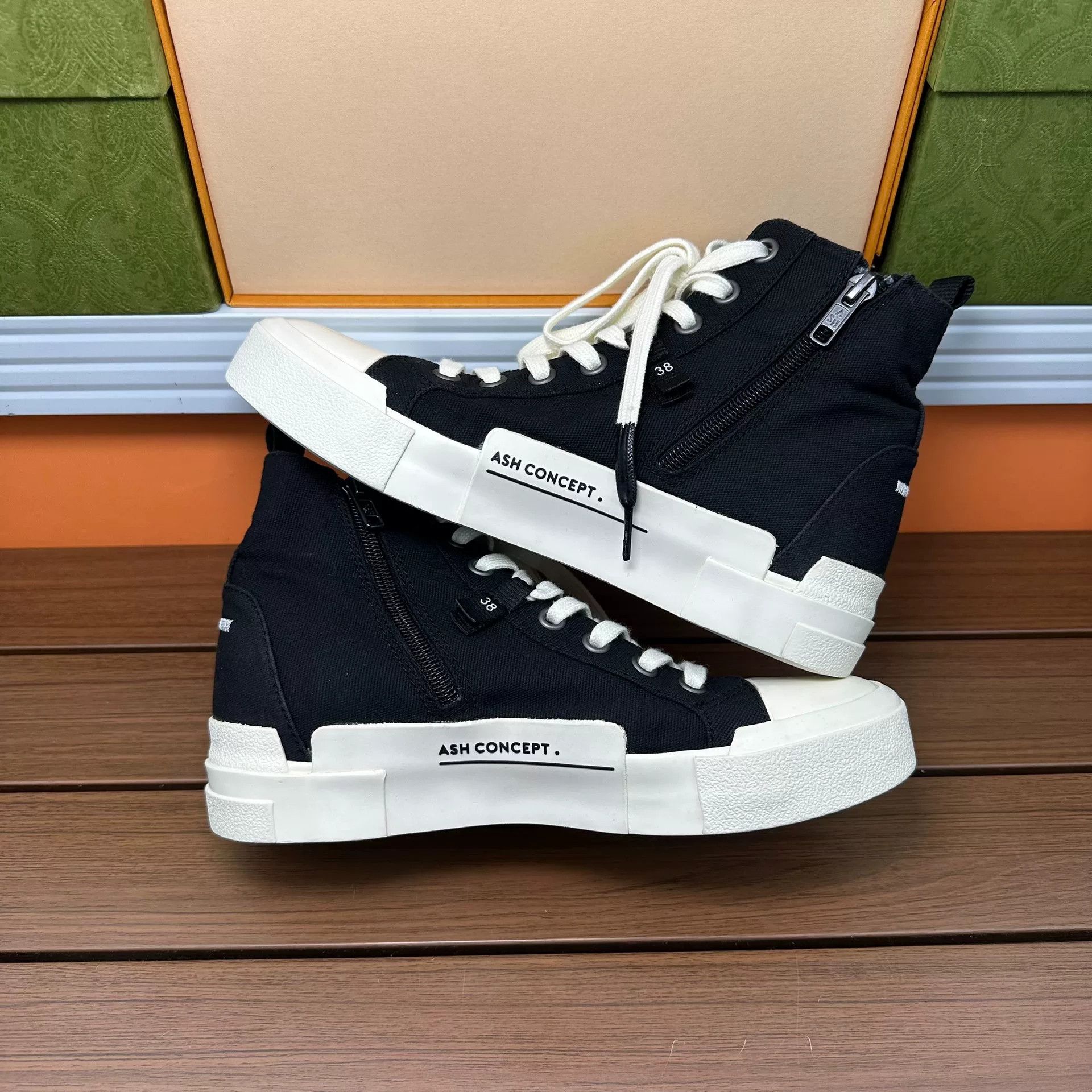 ASHISH Ashish Casual Hitop Sneakers it_38 Women Size US 8 / IT 38 - 3 Thumbnail
