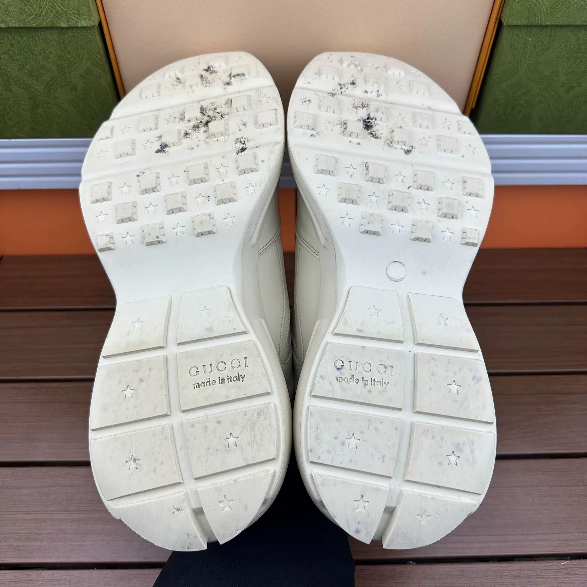 Gucci Gucci Printed Lowtop Sneakers 10 Men Size US 10 / EU 43 - 7 Thumbnail