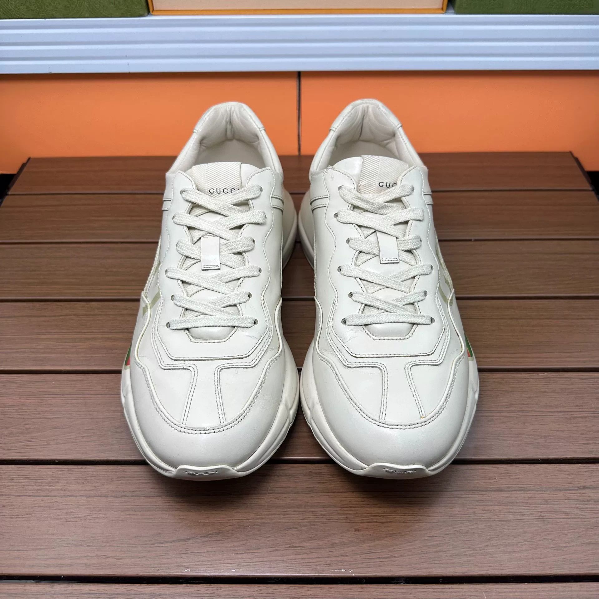 Gucci Gucci Printed Lowtop Sneakers 10 Men Size US 10 / EU 43 - 4 Thumbnail