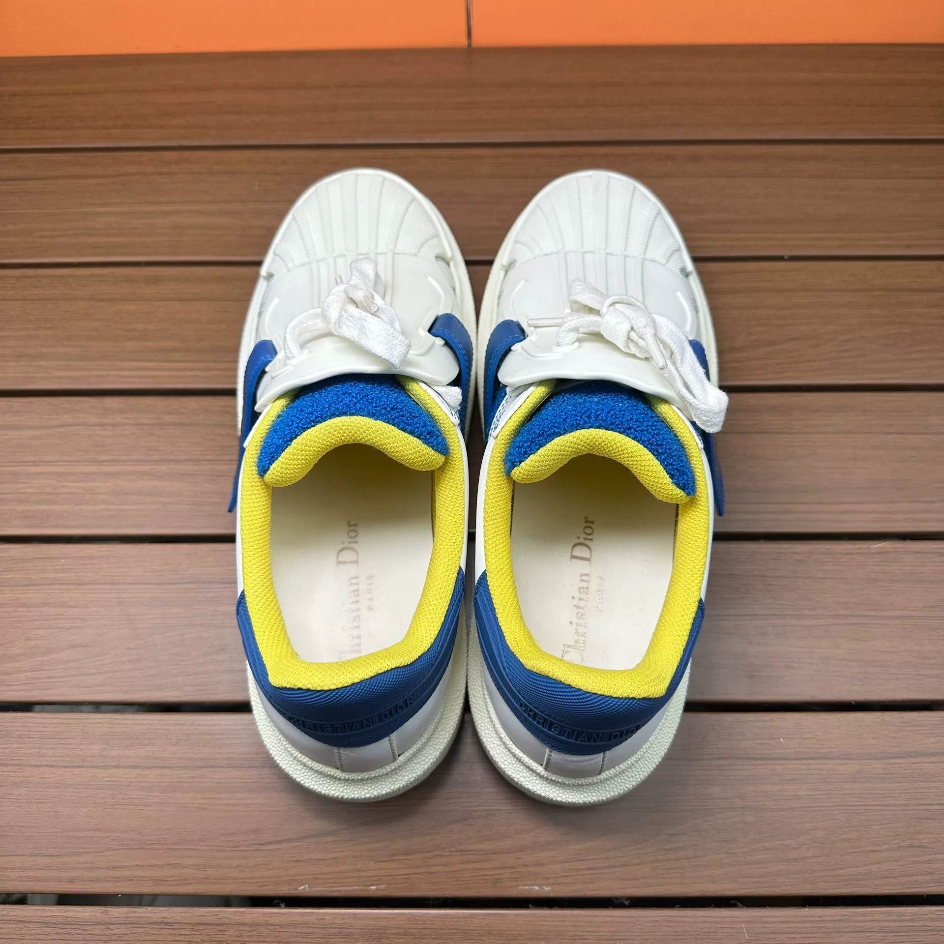 Dior Dior Blue Lowtop Sneakers it_38 Women Size US 8 / IT 38 - 6 Thumbnail