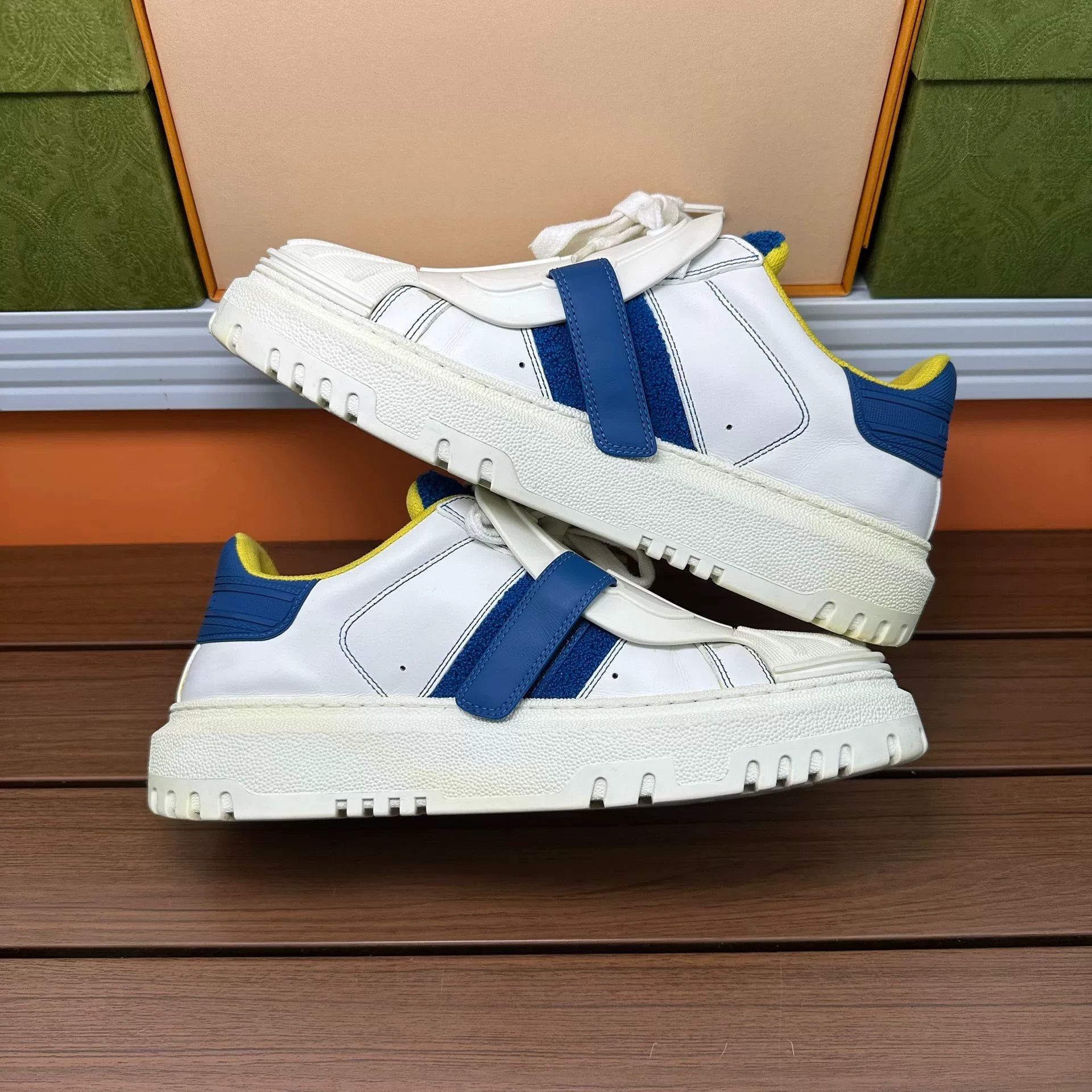 Dior Dior Blue Lowtop Sneakers it_38 Women Size US 8 / IT 38 - 3 Thumbnail