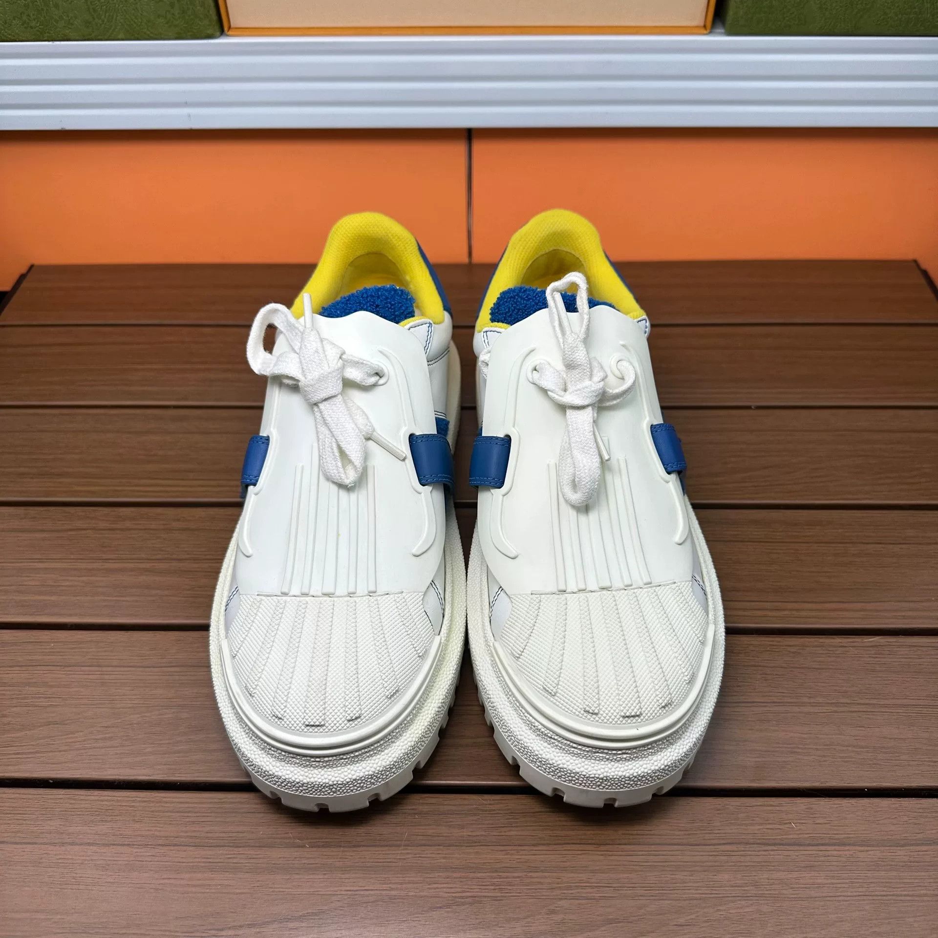 Dior Dior Blue Lowtop Sneakers it_38 Women Size US 8 / IT 38 - 4 Thumbnail