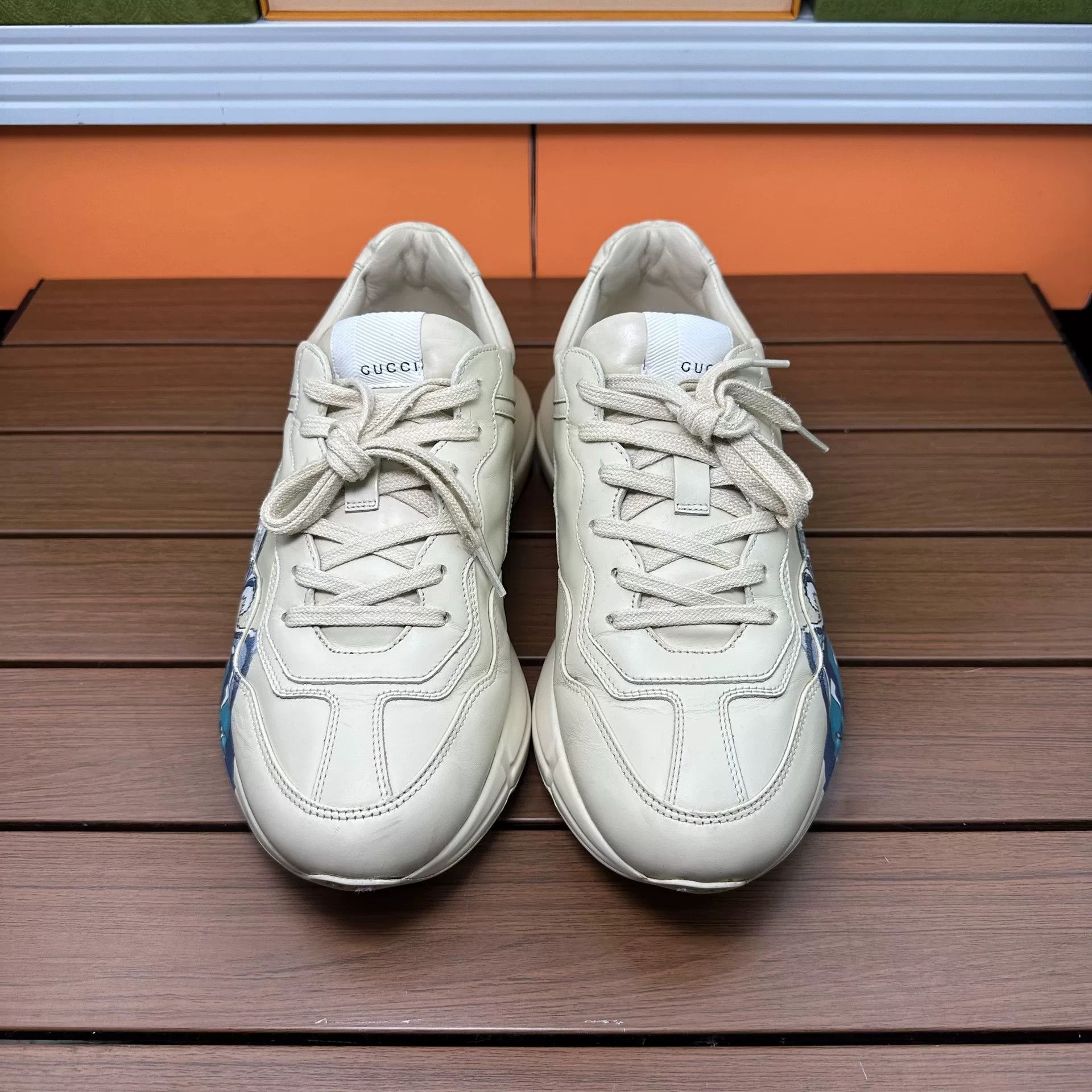 Gucci Gucci Printed Lowtop Sneakers 7 Men Size US 7 / EU 40 - 4 Thumbnail
