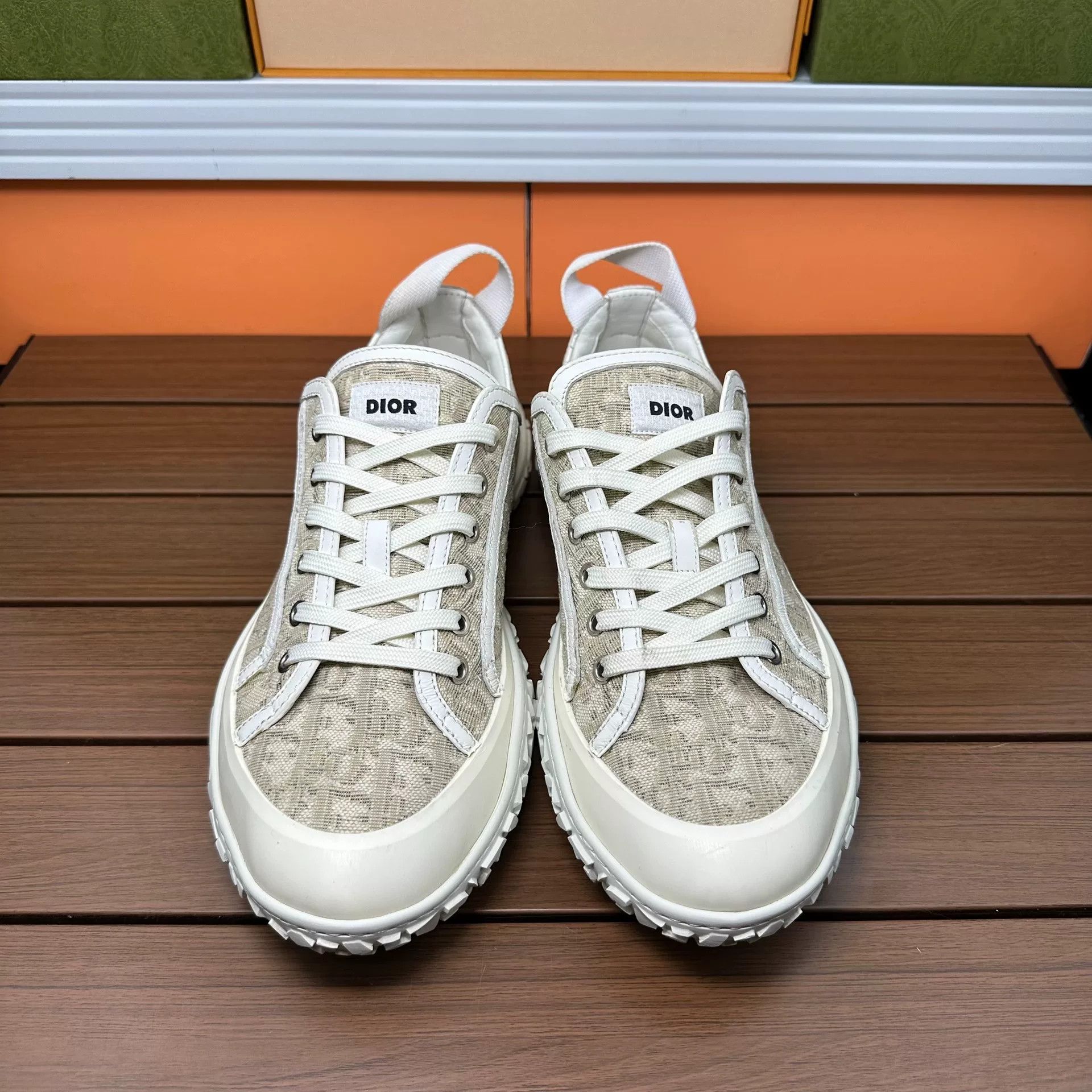 Dior Dior Casual White Lowtop Sneakers 10 Men Size US 10 / EU 43 - 4 Thumbnail