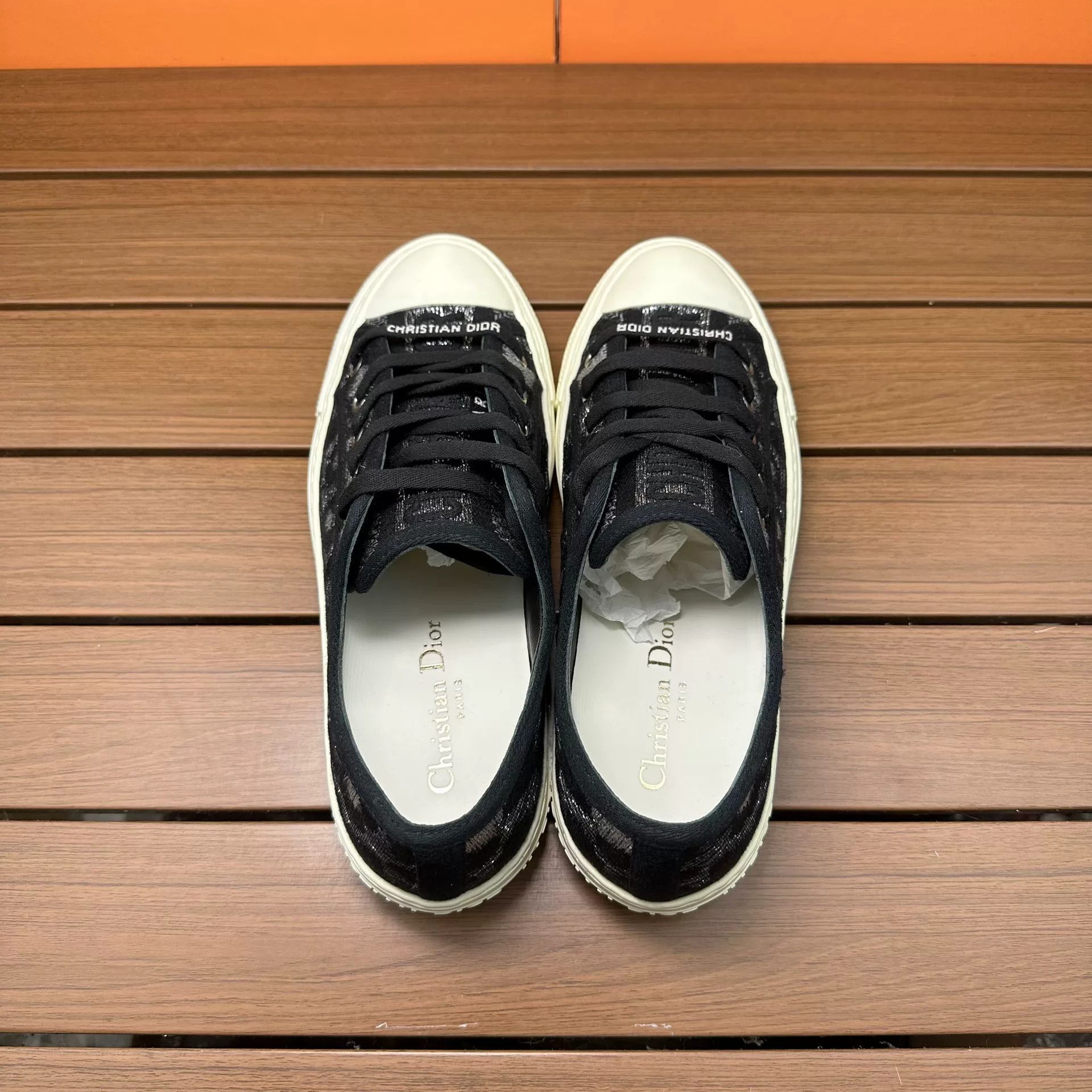 Dior Dior Lowtop Sneakers it_37-5 Women Size US 7.5 / IT 37.5 - 6 Thumbnail