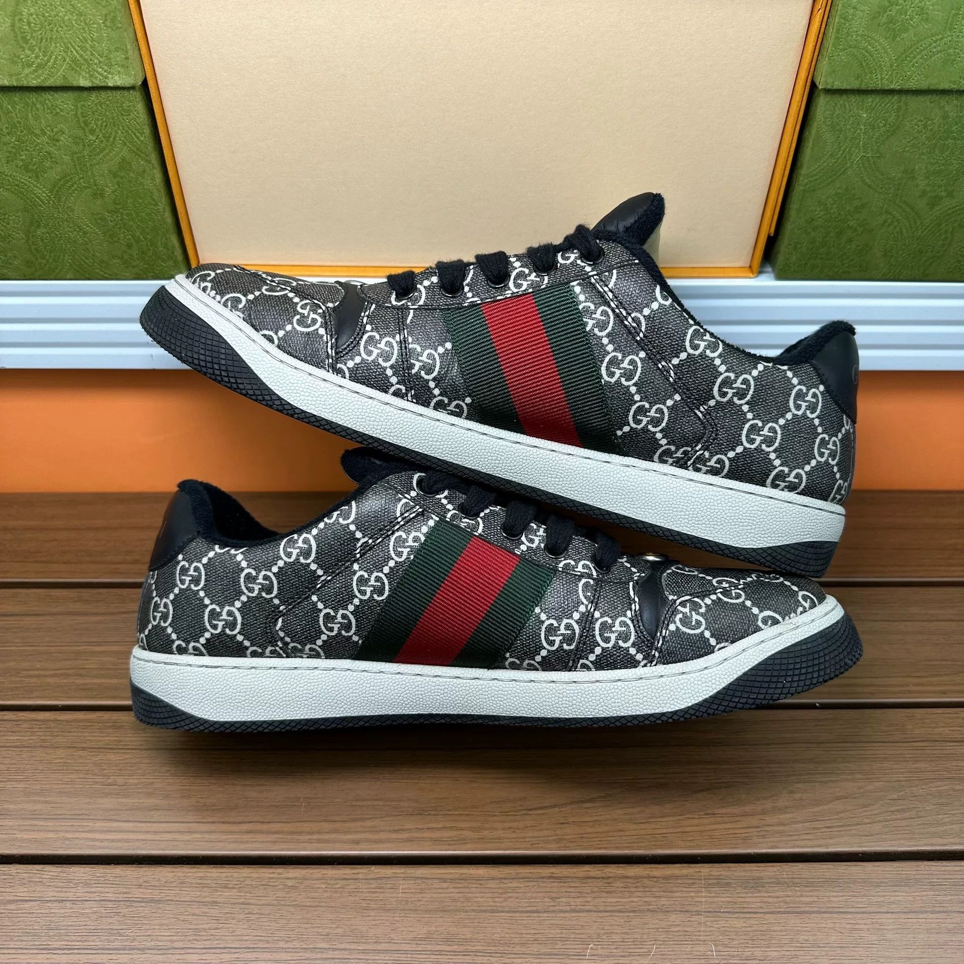 Gucci Gucci Gray Lowtop Sneakers 10 Men Size US 10 / EU 43 - 3 Thumbnail