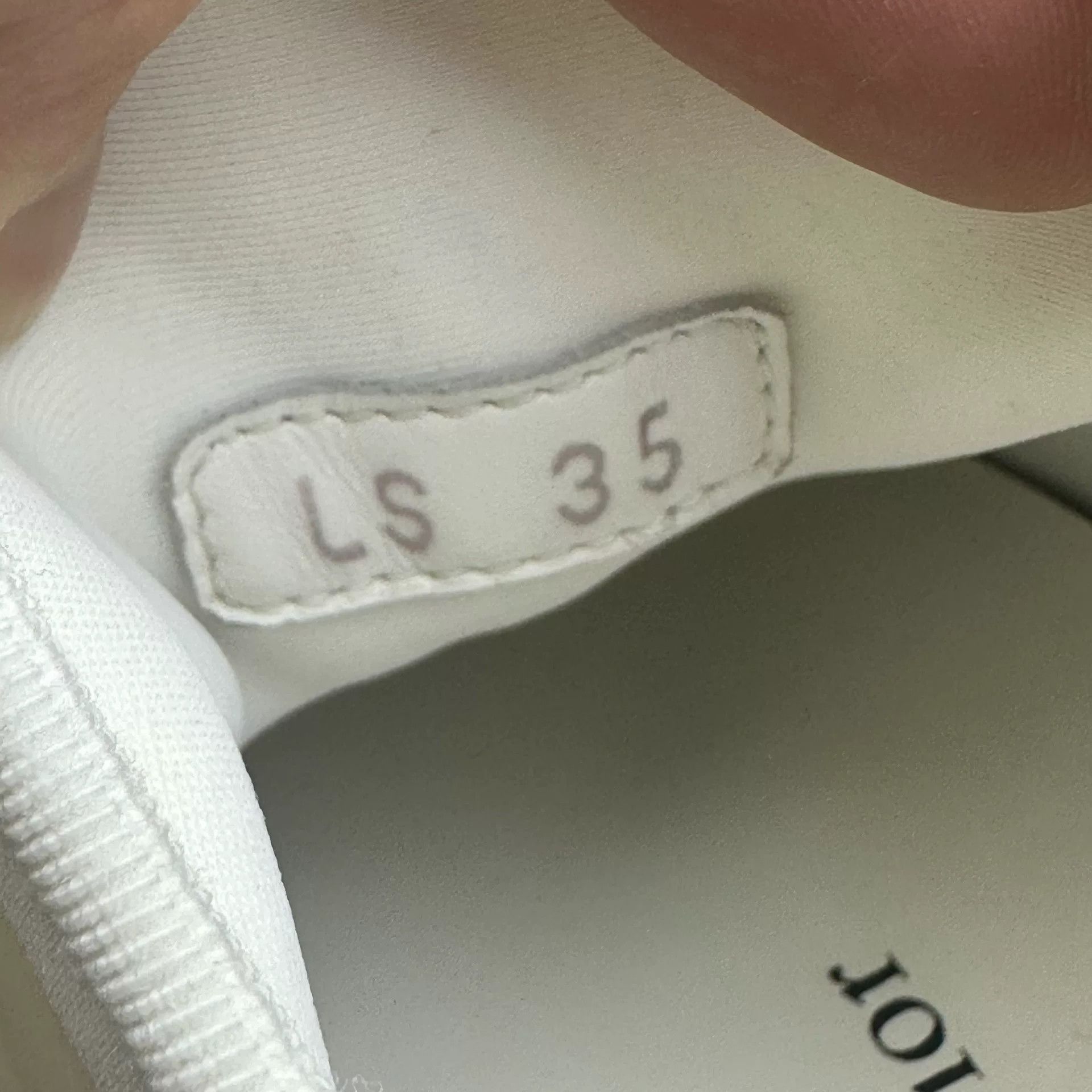 Dior Dior Casual White Lowtop Sneakers it_35 Women Size US 5 / IT 35 - 8 Thumbnail