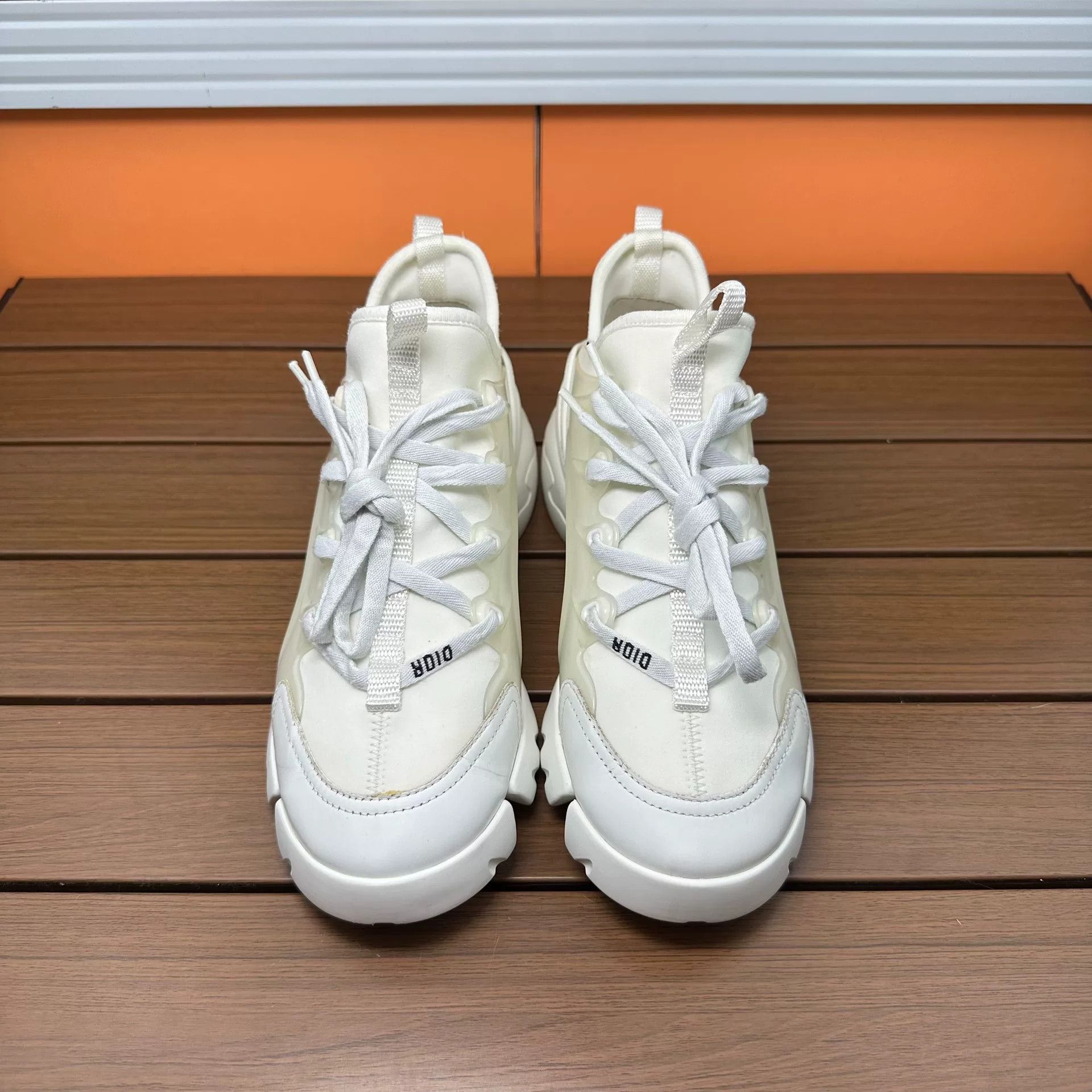 Dior Dior Casual White Lowtop Sneakers it_35 Women Size US 5 / IT 35 - 5 Thumbnail