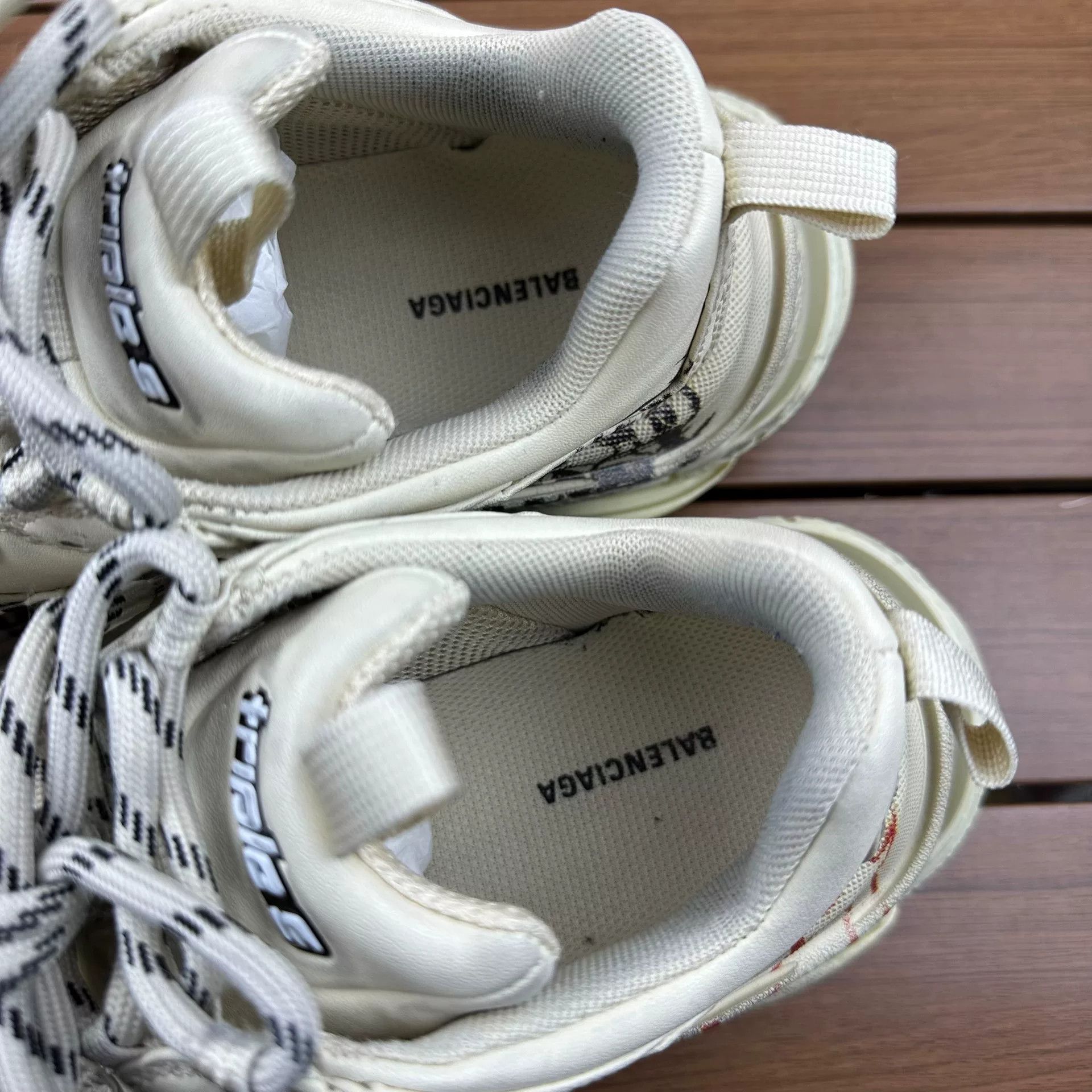 Balenciaga Balenciaga Printed Lowtop Sneakers it_34 Women Size US 4 / IT 34 - 8 Thumbnail