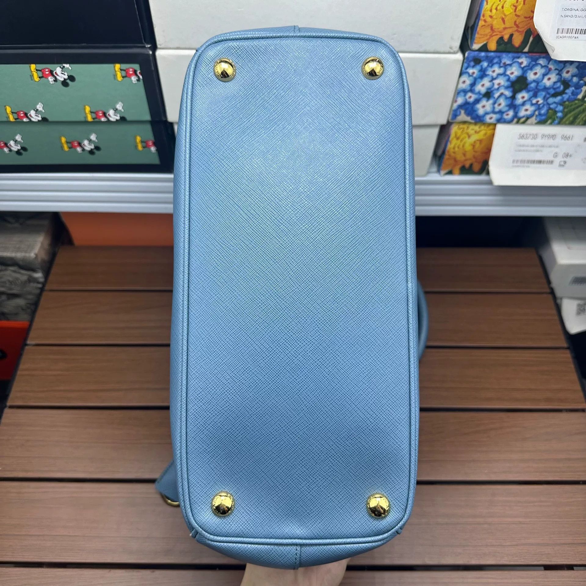 Prada Prada Blue Shoulder Bag OS Women Size ONE SIZE - 5 Thumbnail