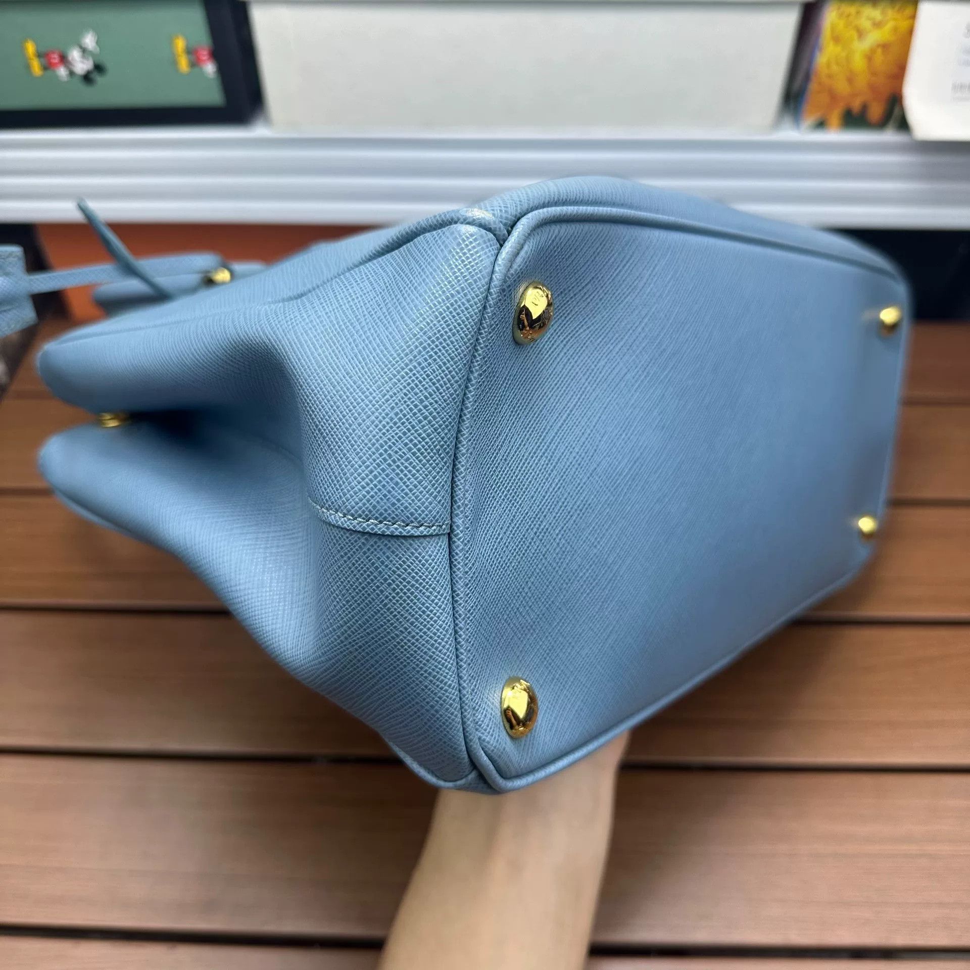 Prada Prada Blue Shoulder Bag OS Women Size ONE SIZE - 3 Thumbnail