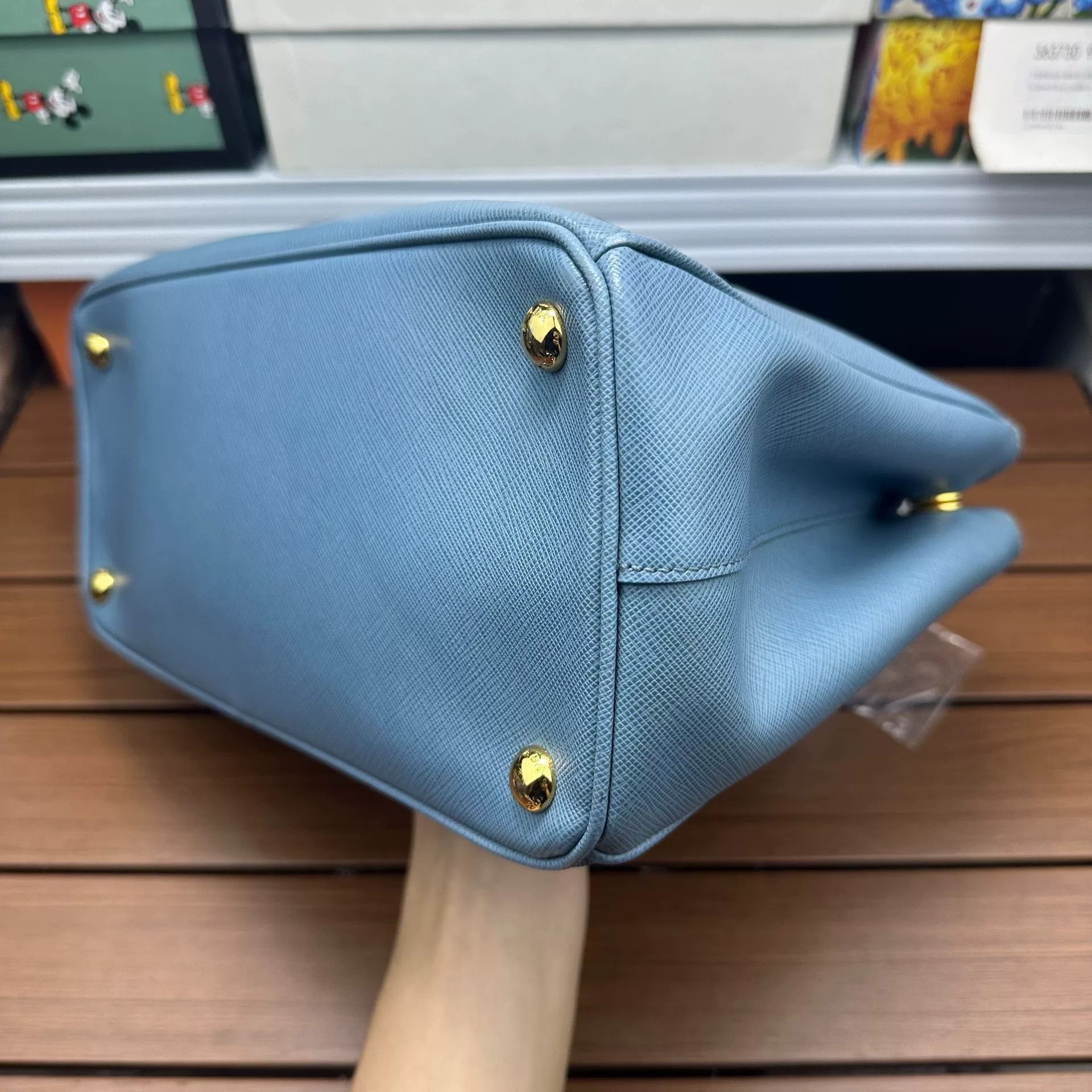 Prada Prada Blue Shoulder Bag OS Women Size ONE SIZE - 4 Thumbnail