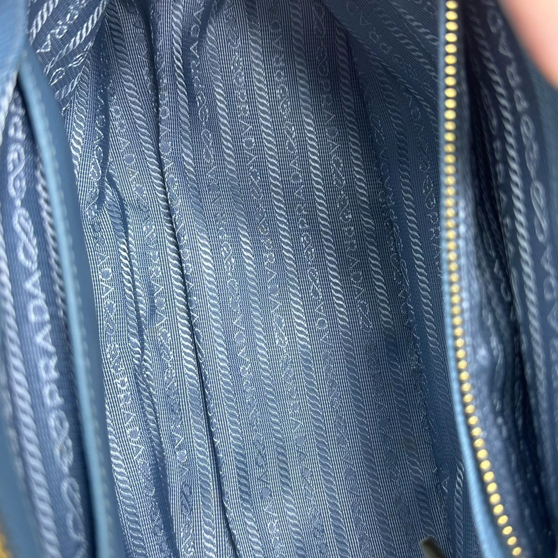 Prada Prada Blue Shoulder Bag OS Women Size ONE SIZE - 8 Thumbnail