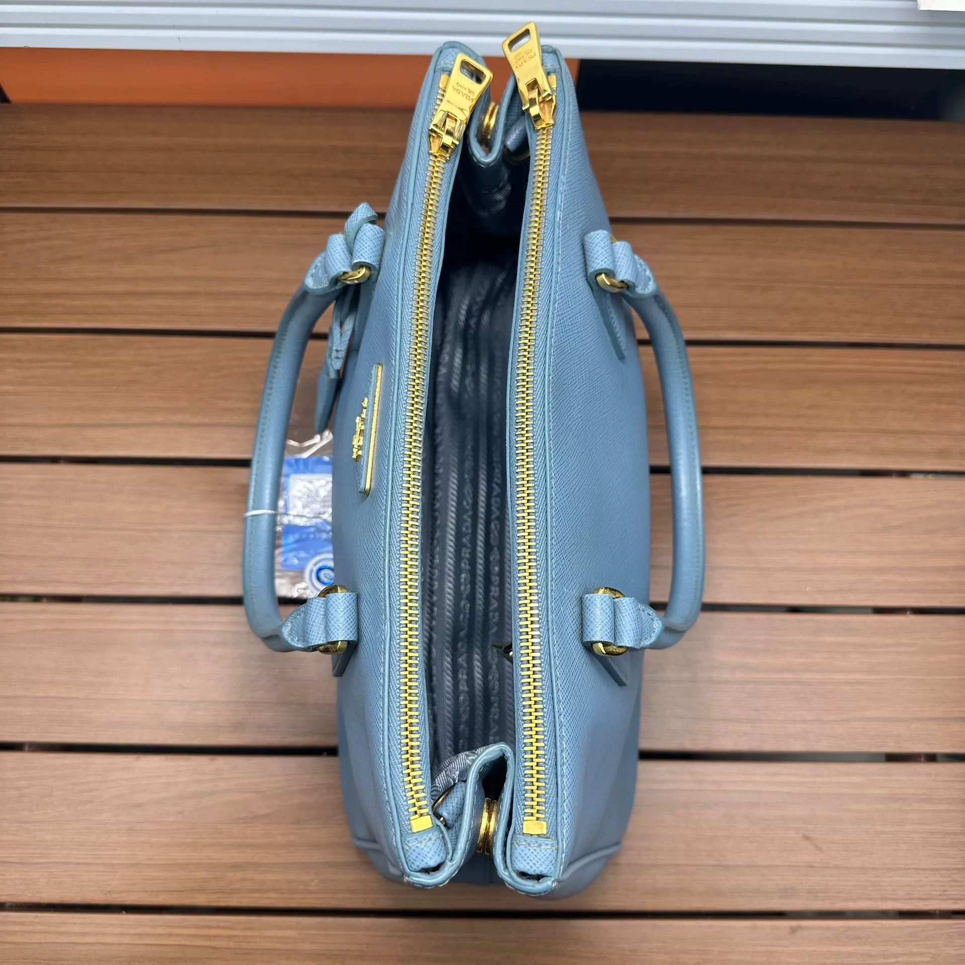 Prada Prada Blue Shoulder Bag OS Women Size ONE SIZE - 9 Thumbnail