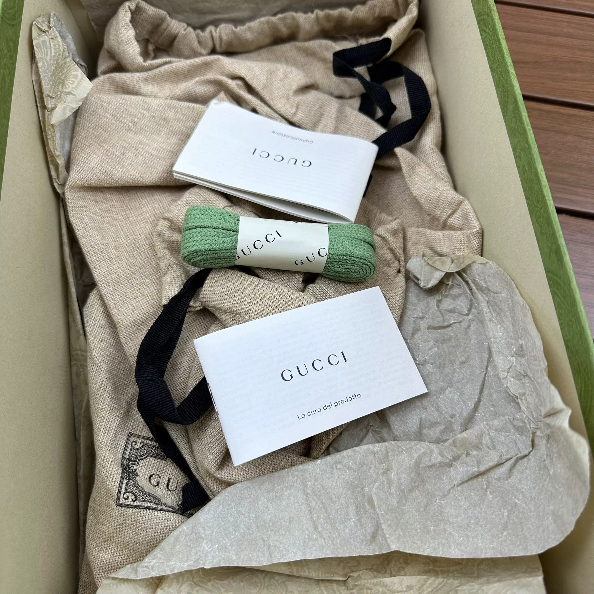 Gucci Gucci Green Lowtop Sneakers it_36-5 Women Size US 6.5 / IT 36.5 - 9 Thumbnail