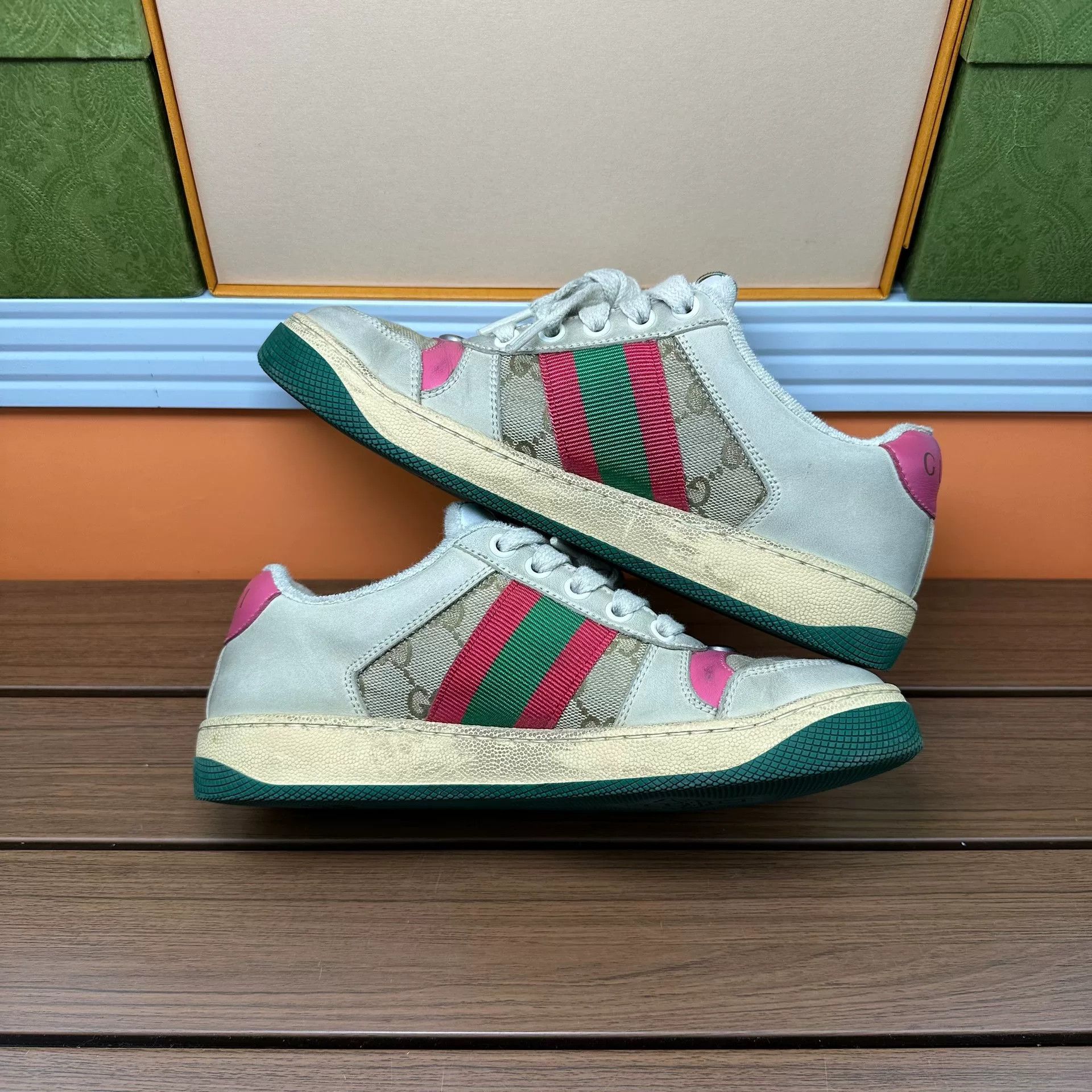 Gucci Gucci Lowtop Sneakers it_35 Women Size US 5 / IT 35 - 3 Thumbnail