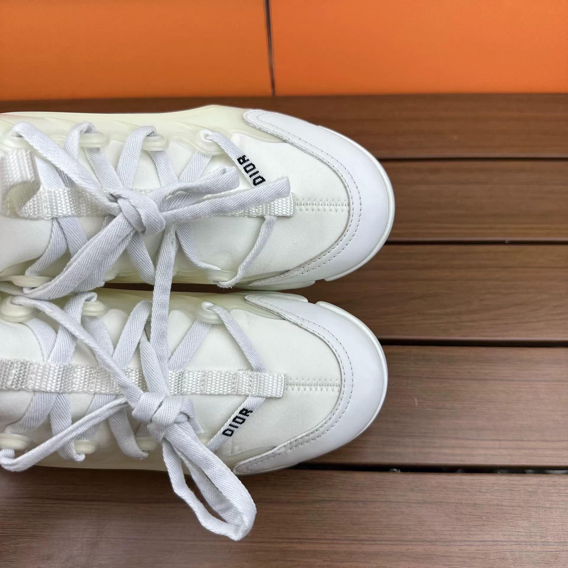 Dior Dior Casual White Lowtop Sneakers it_35 Women Size US 5 / IT 35 - 8 Thumbnail