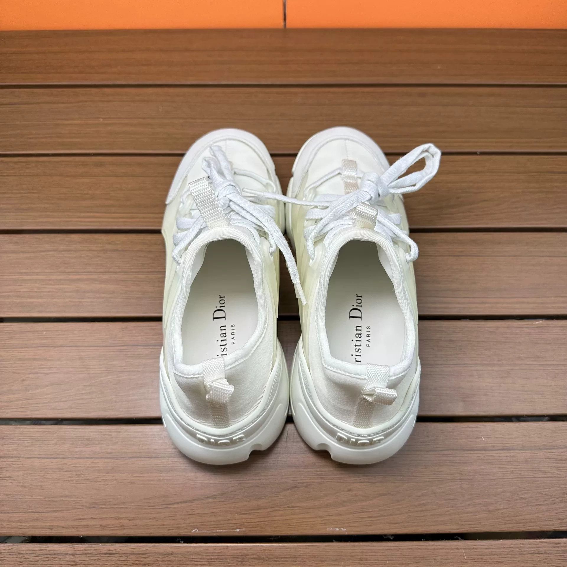 Dior Dior Casual White Lowtop Sneakers it_35 Women Size US 5 / IT 35 - 7 Thumbnail