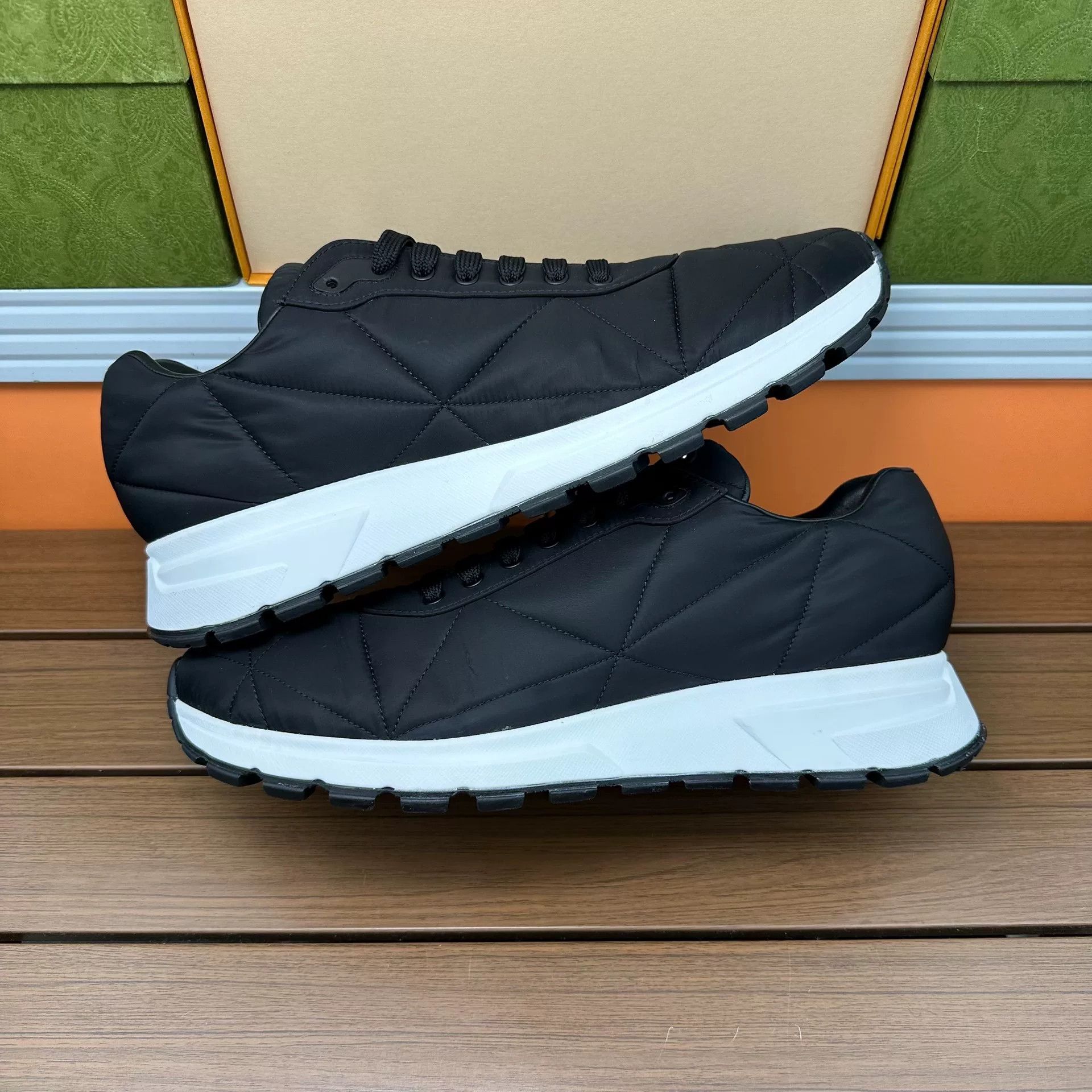 Prada Prada Casual Black Lowtop Sneakers 11 Men Size US 11 / EU 44 - 2 Thumbnail