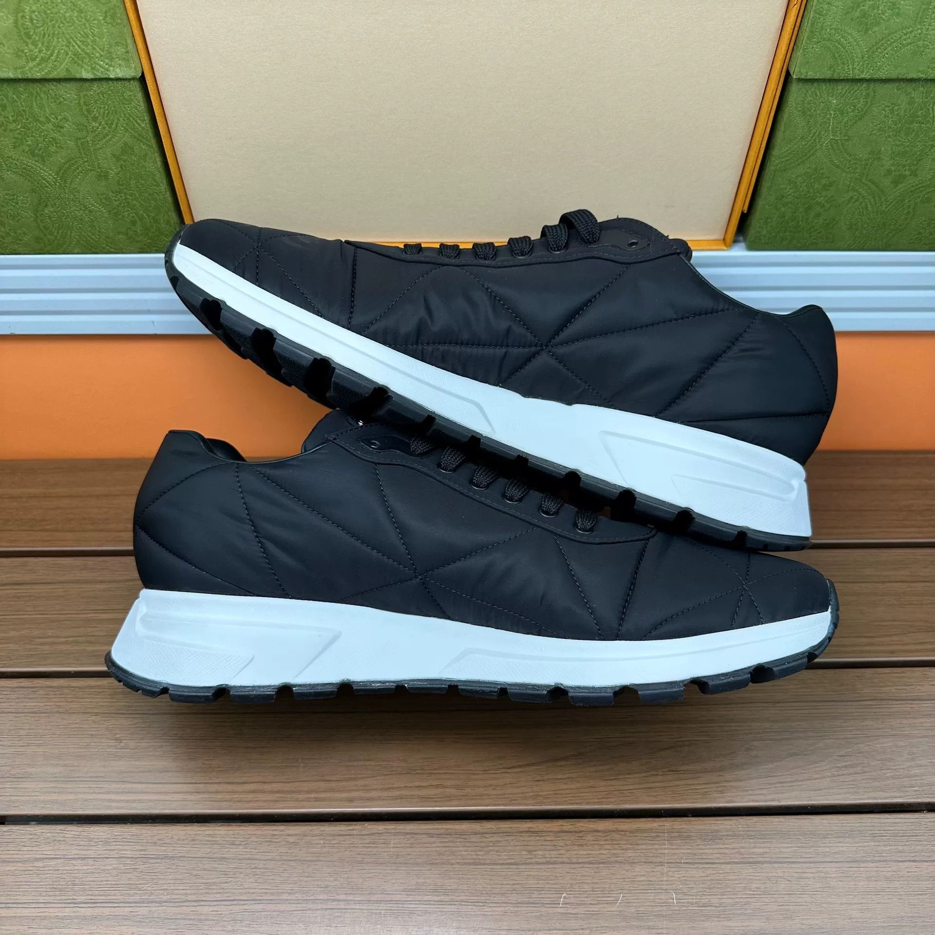 Prada Prada Casual Black Lowtop Sneakers 11 Men Size US 11 / EU 44 - 3 Thumbnail
