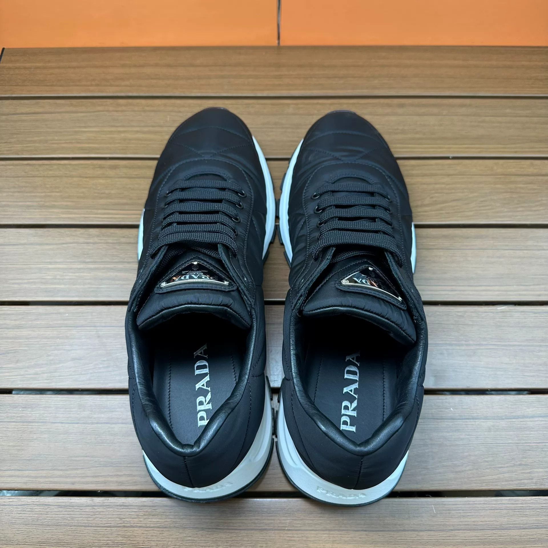 Prada Prada Casual Black Lowtop Sneakers 11 Men Size US 11 / EU 44 - 7 Thumbnail