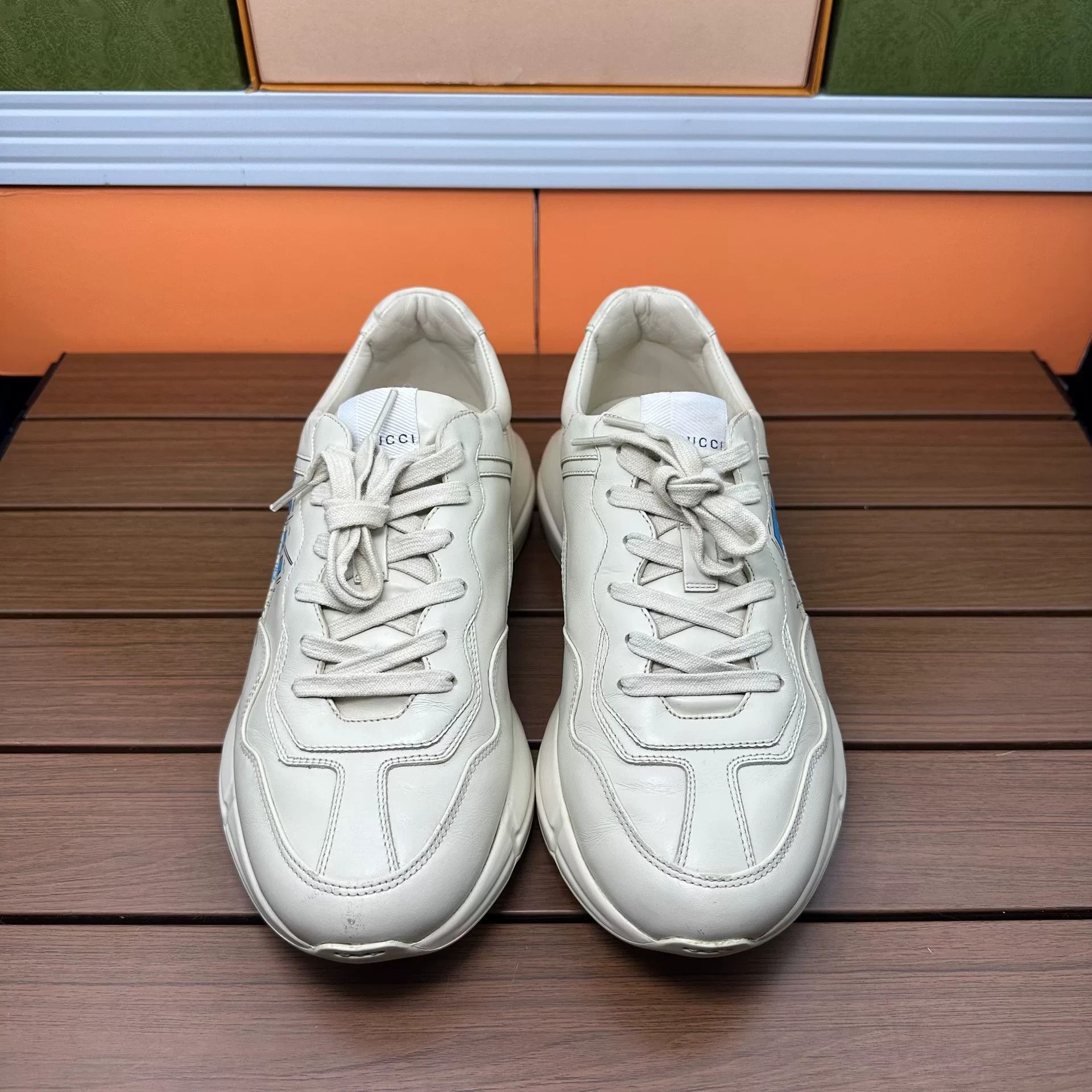 Gucci Gucci Printed Lowtop Sneakers 8 Men Size US 8 / EU 41 - 4 Thumbnail