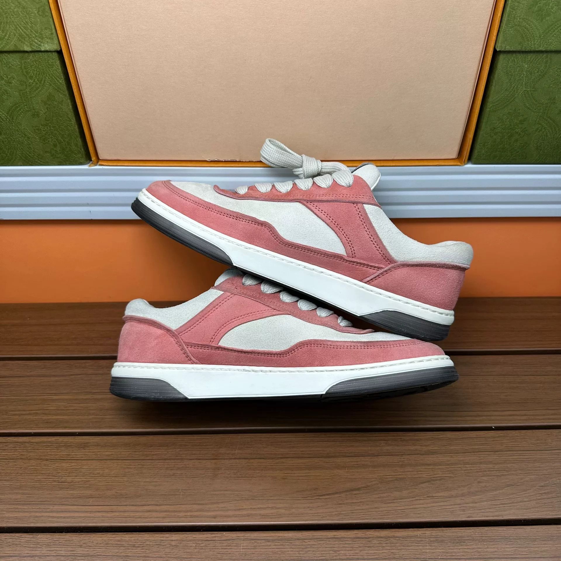 Chanel Chanel Pink Lowtop Sneakers it_36-5 Women Size US 6.5 / IT 36.5 - 3 Thumbnail