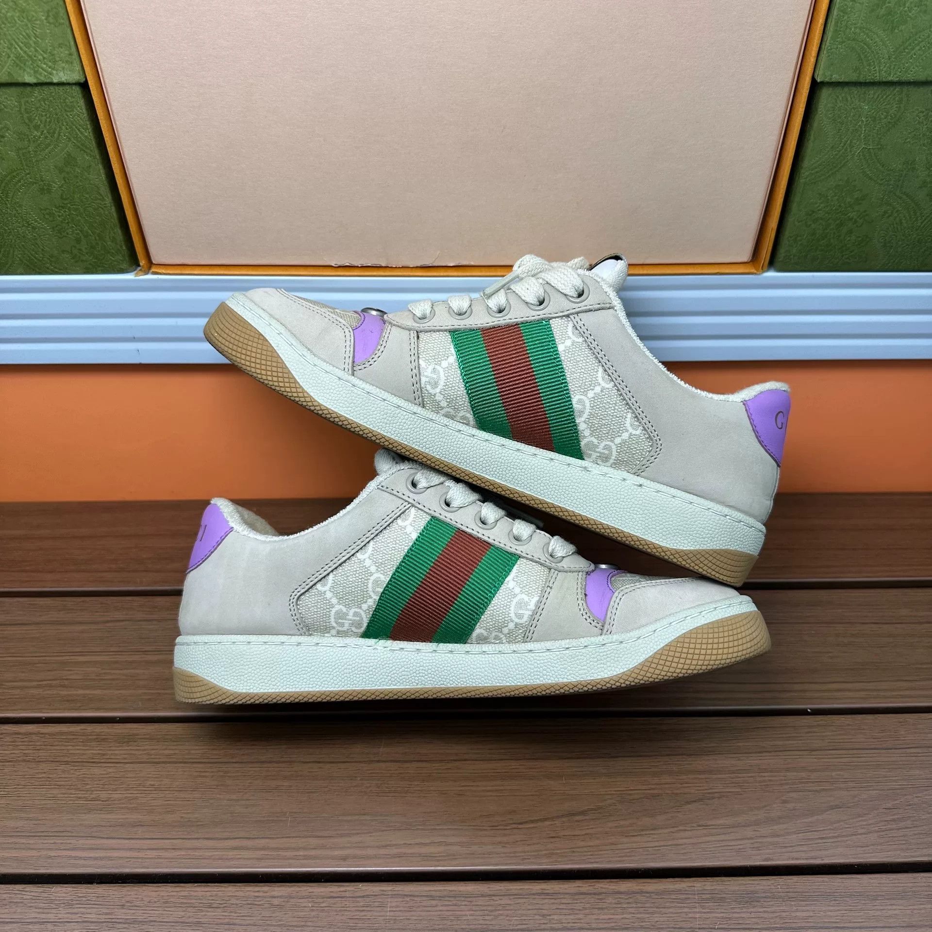 Gucci Gucci Multi Lowtop Sneakers it_35-5 Women Size US 5.5 / IT 35.5 - 3 Thumbnail