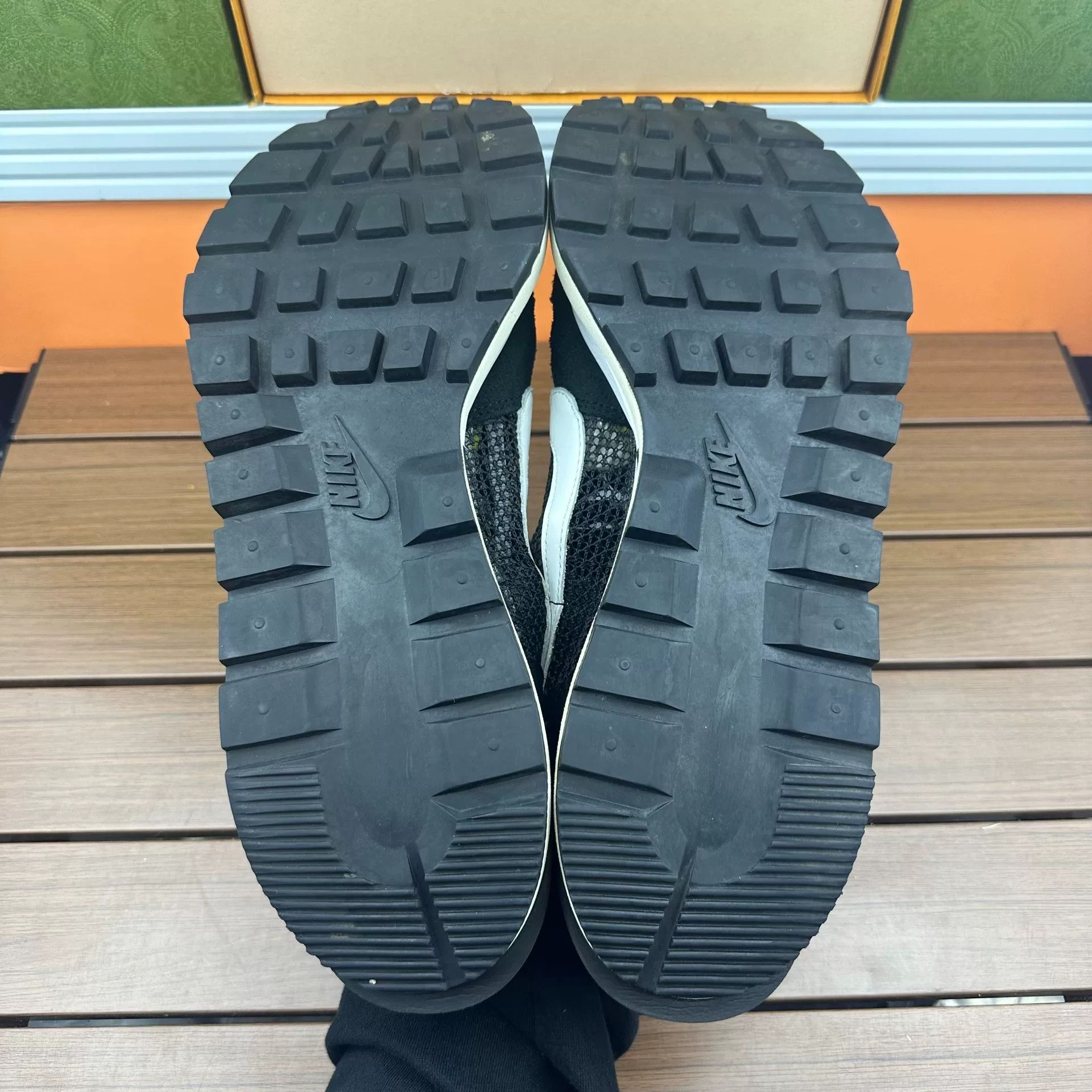 Sacai Sacai Black Lowtop Sneakers 13 Men Size US 13 / EU 46 - 7 Thumbnail