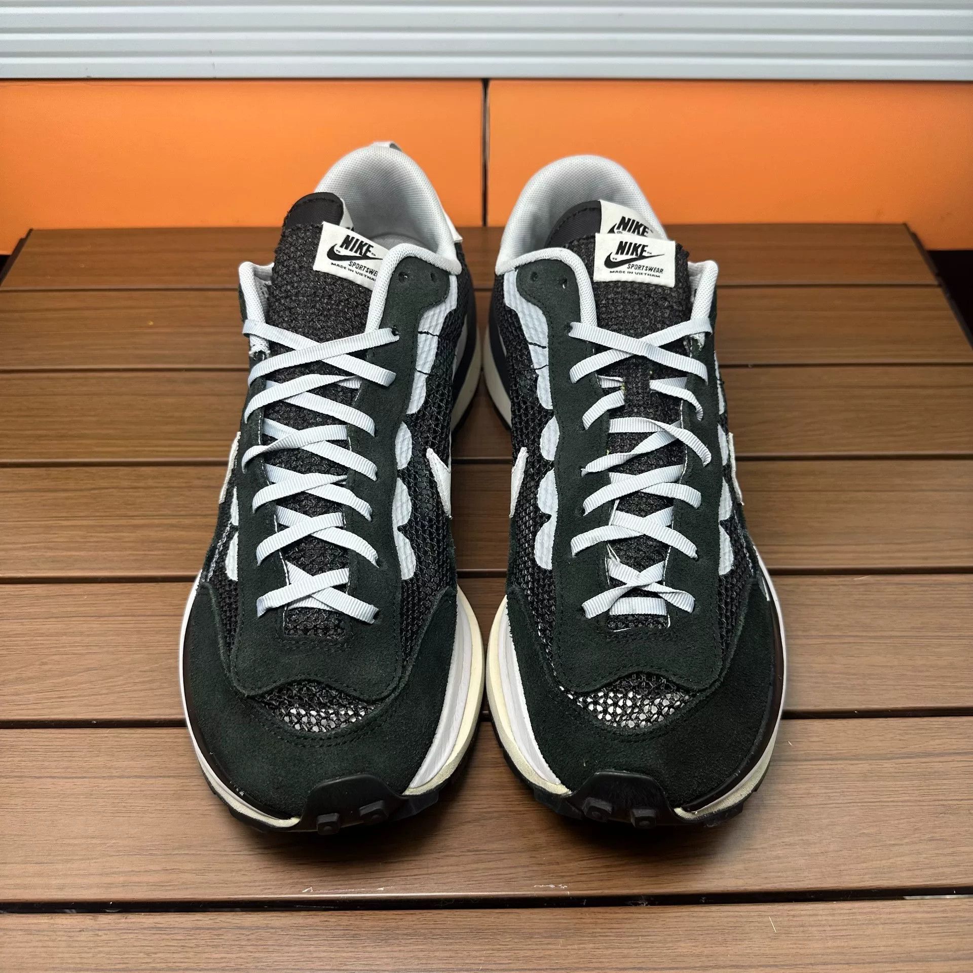Sacai Sacai Black Lowtop Sneakers 13 Men Size US 13 / EU 46 - 4 Thumbnail