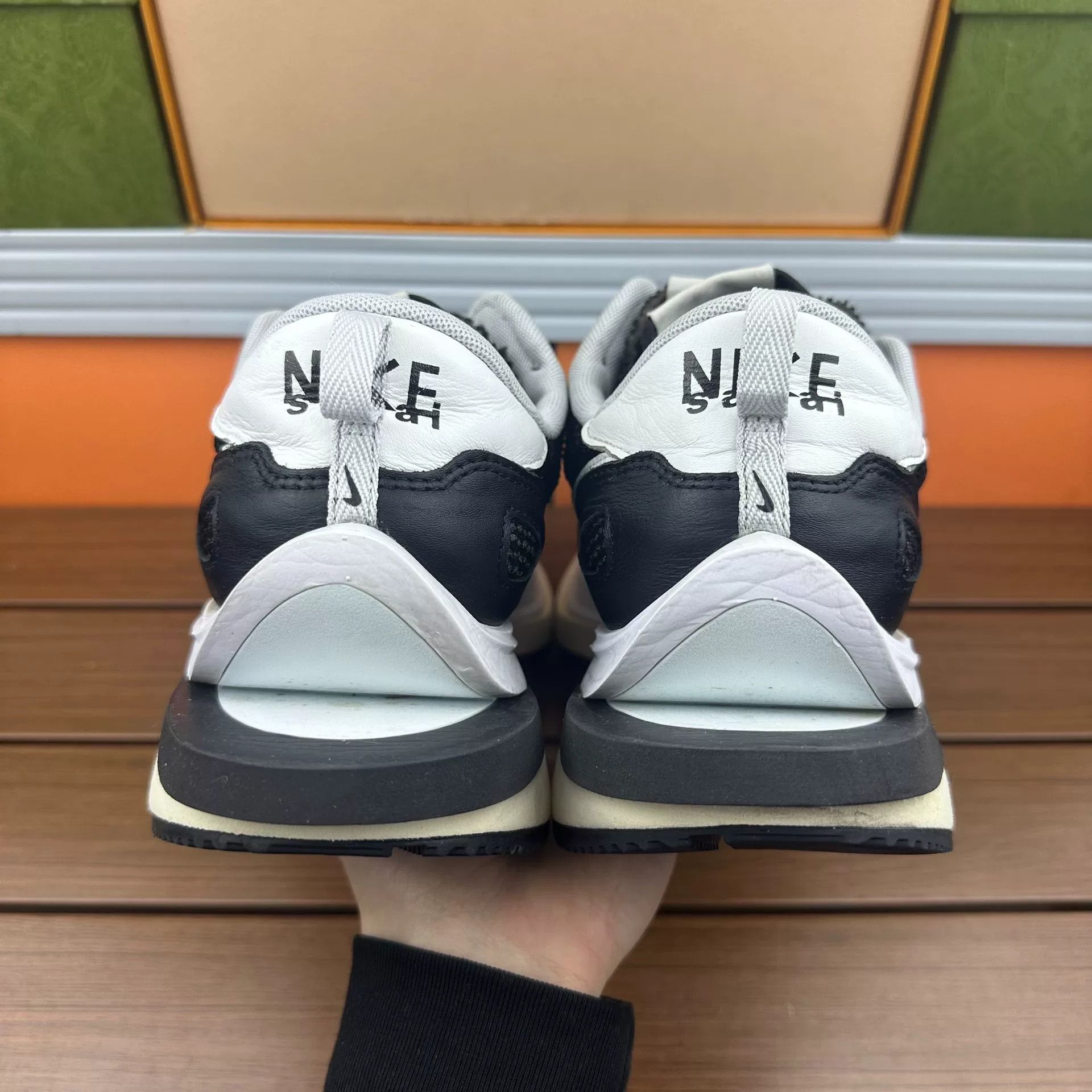 Sacai Sacai Black Lowtop Sneakers 13 Men Size US 13 / EU 46 - 5 Thumbnail