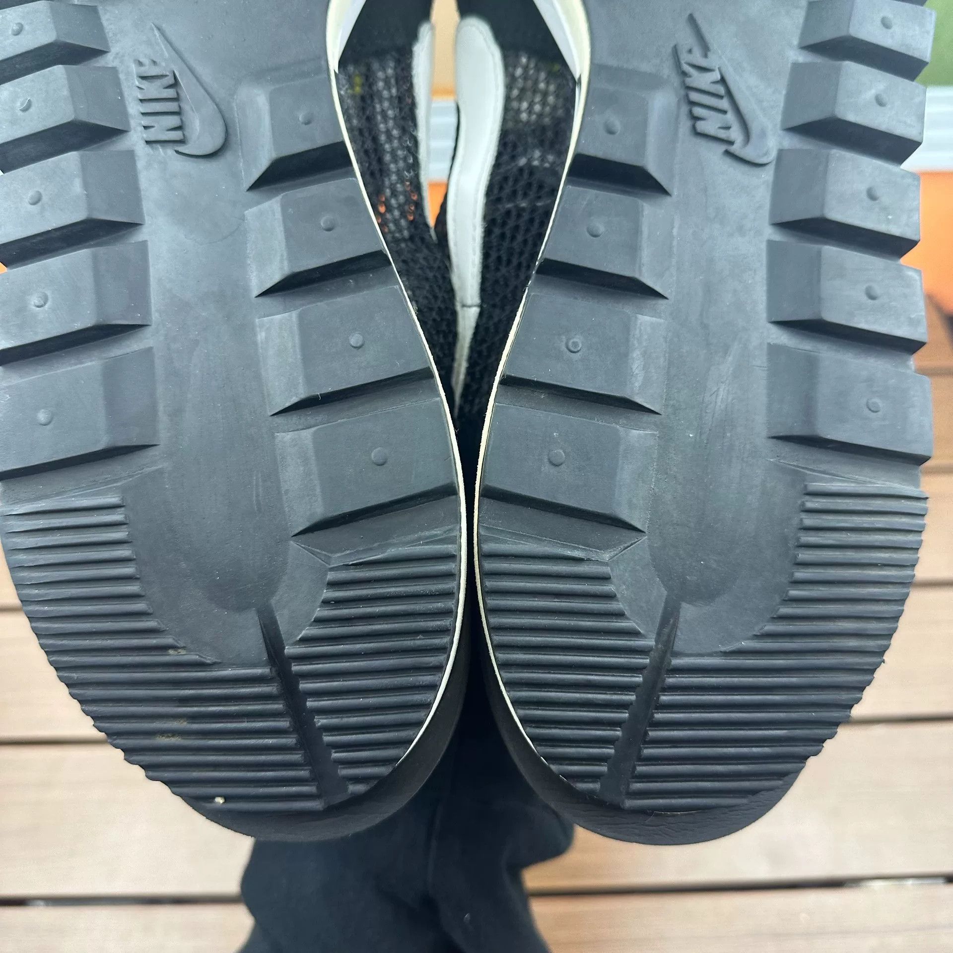 Sacai Sacai Black Lowtop Sneakers 13 Men Size US 13 / EU 46 - 9 Thumbnail